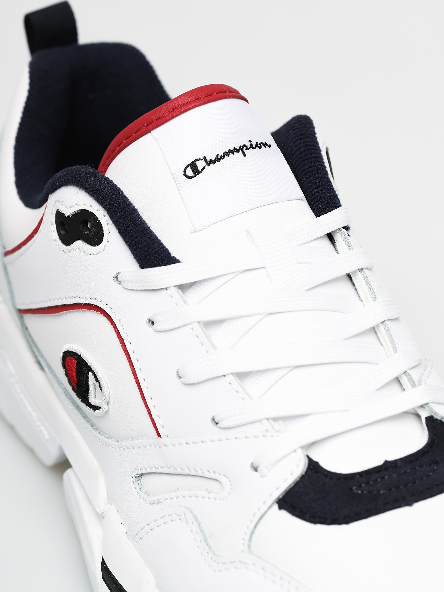 Champion Lander Lea S21420 Shoes (wht/blue/red)