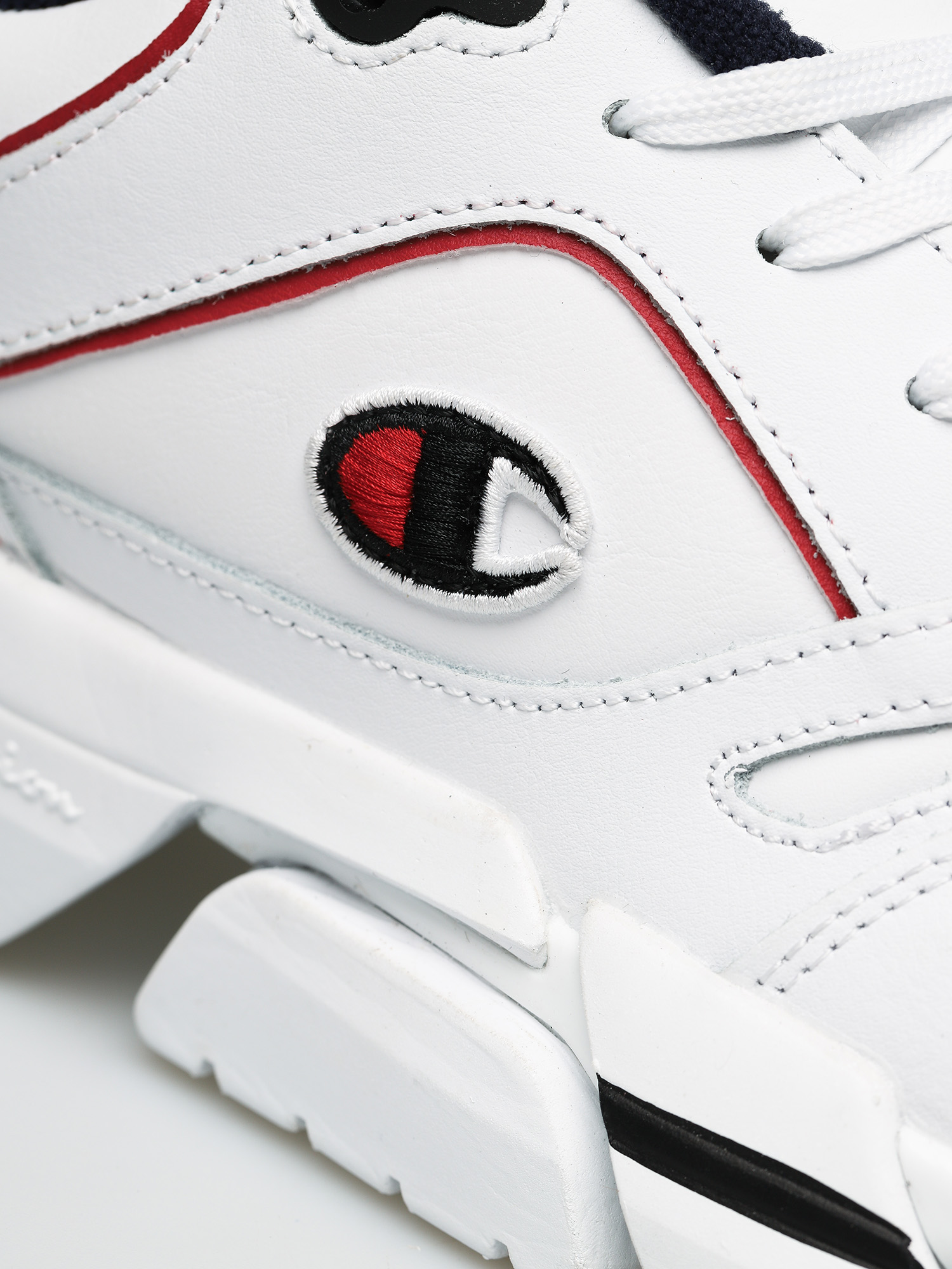 Champion Lander Lea S21420 Shoes (wht/blue/red)