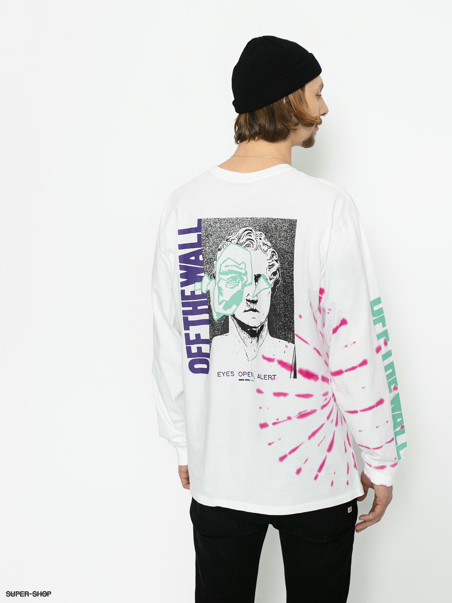 Vans Eyes Open Tie Dye Longsleeve white