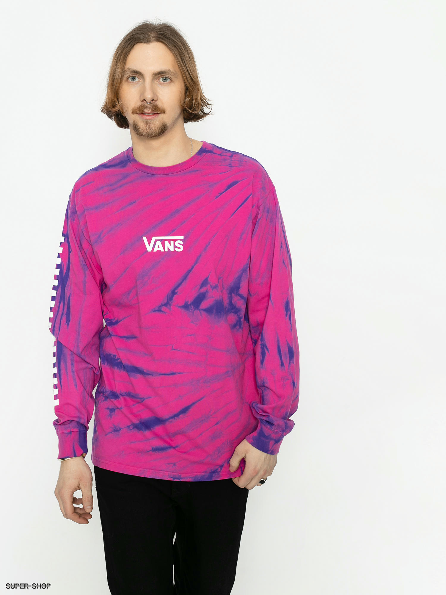 vans pink and purple tie dye