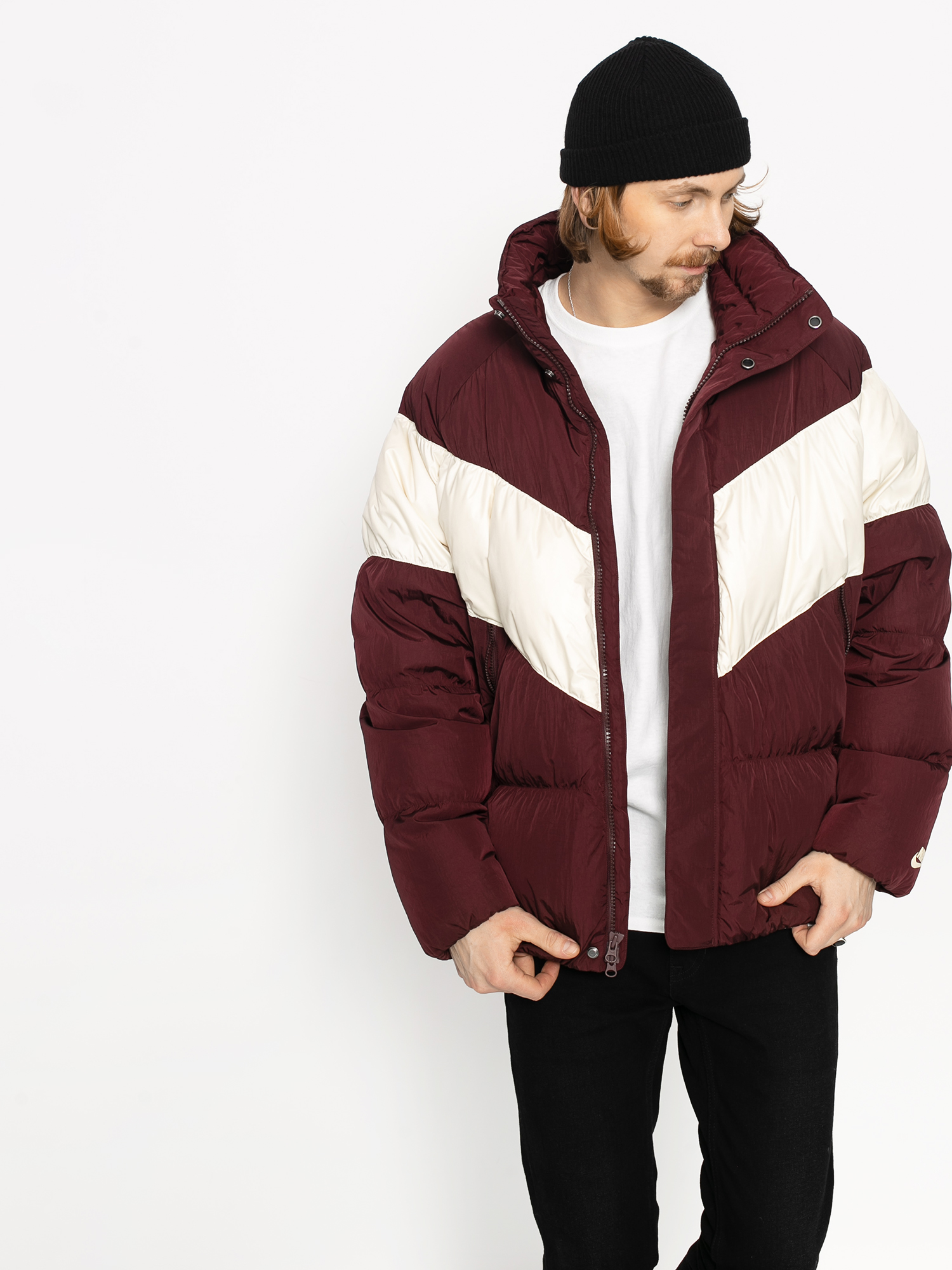 Nike Jacket Down Fill (burgundy crush/light cream/light cream)