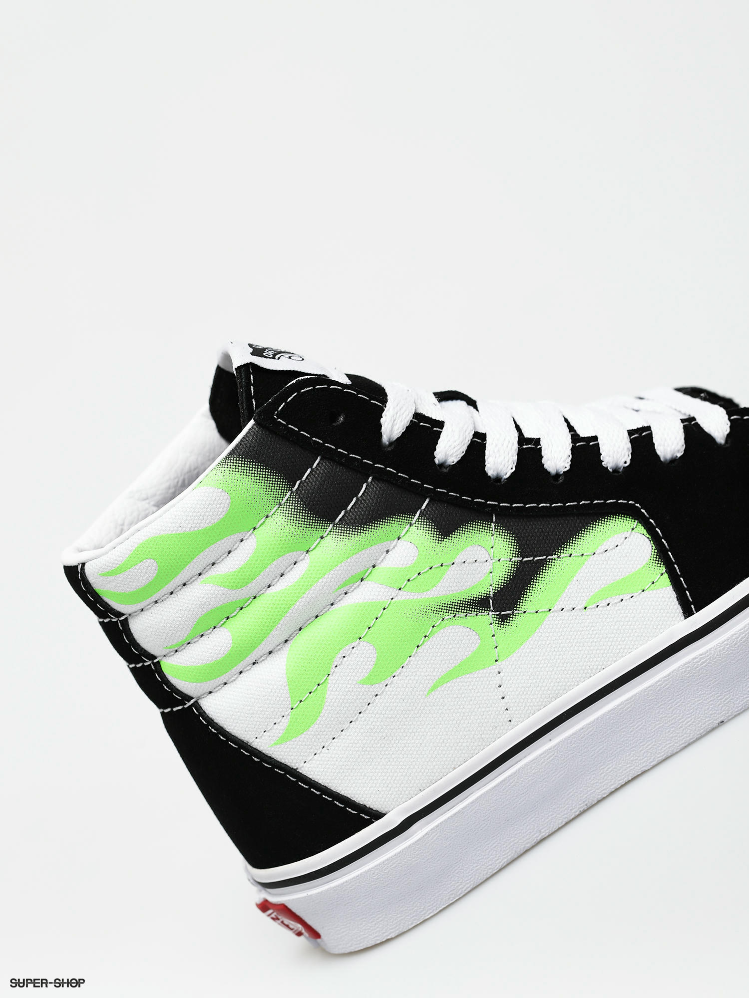 vans sk8 hi flames