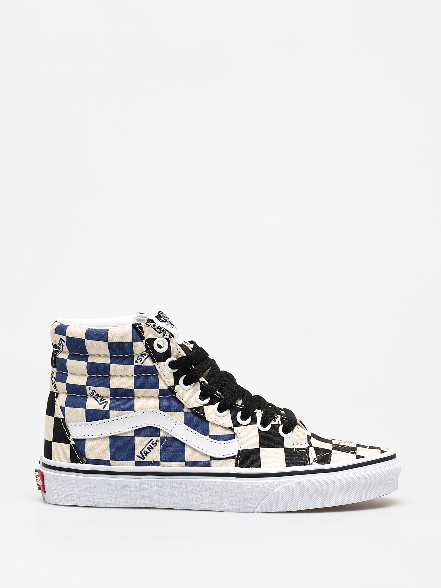 Vans Sk8 Hi Shoes - black (big check/bla)