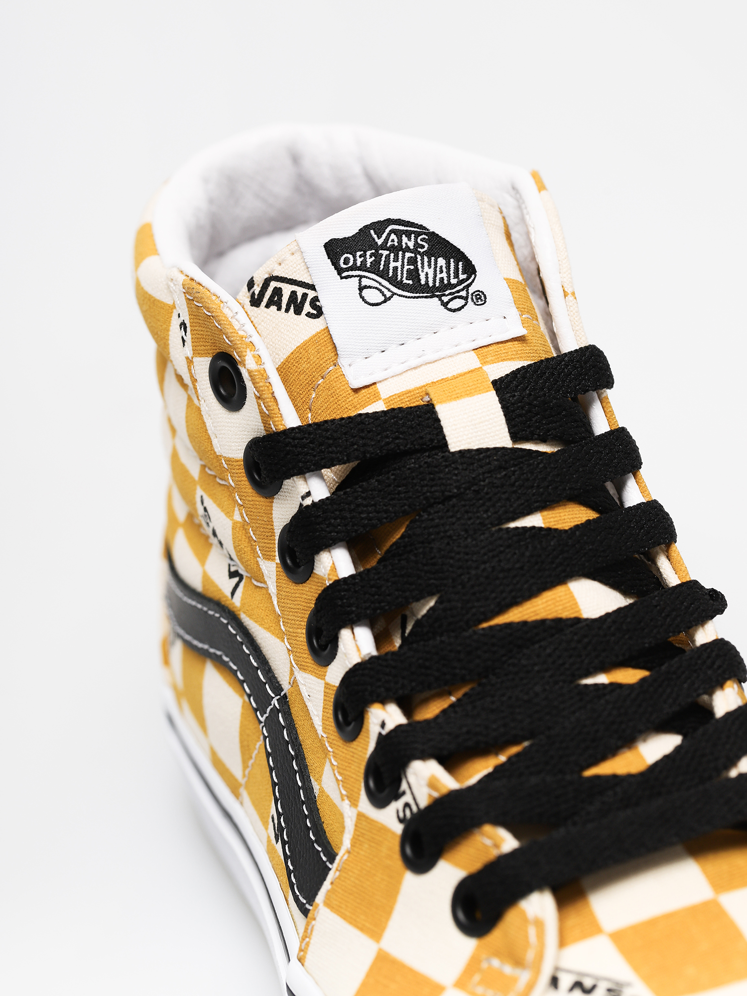 Vans Sk8 Hi Shoes (big check/ylk)