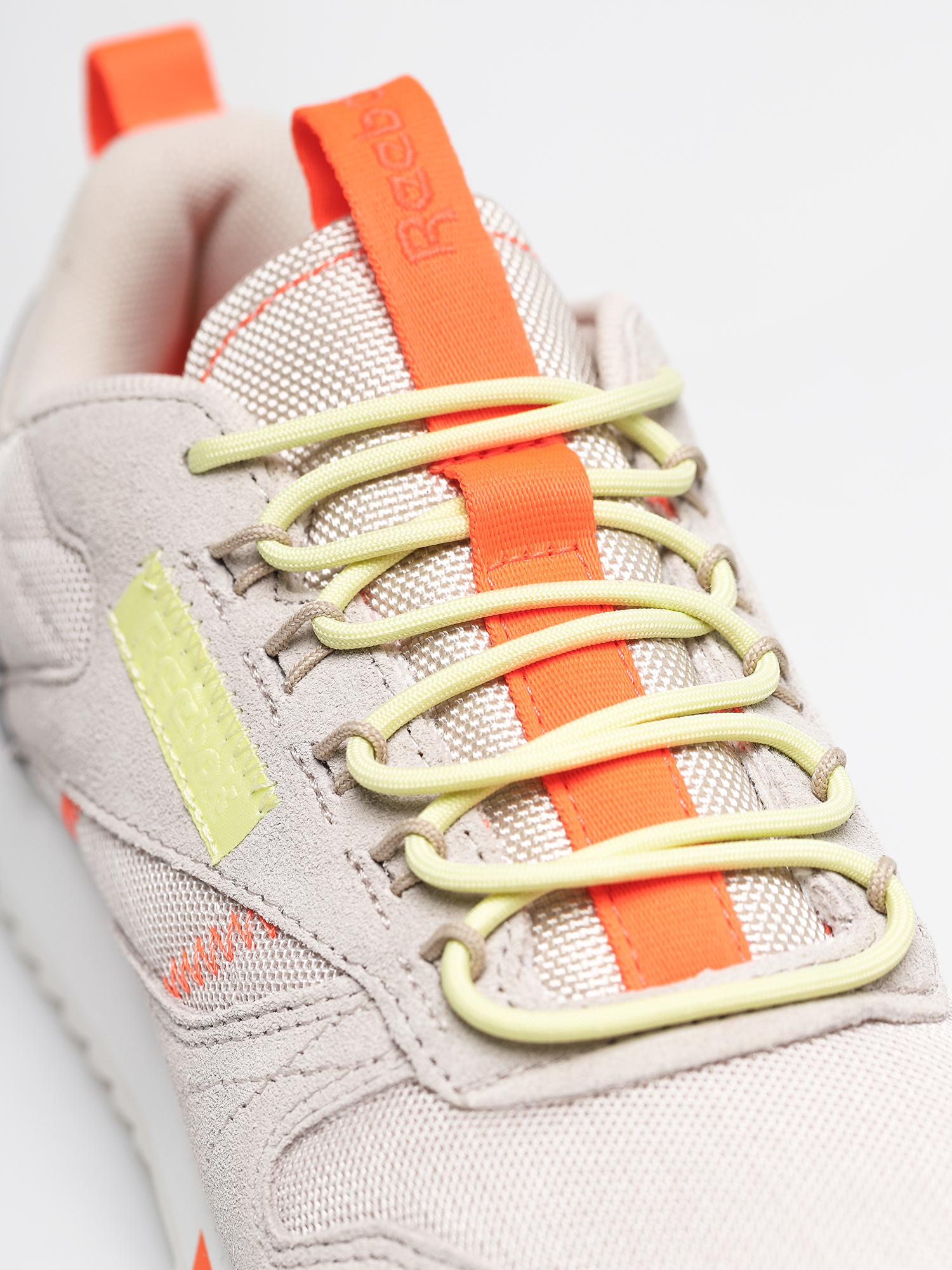 Reebok Cl Leather Ripple T Shoes Wmn (stucco/lemglw/sorang)