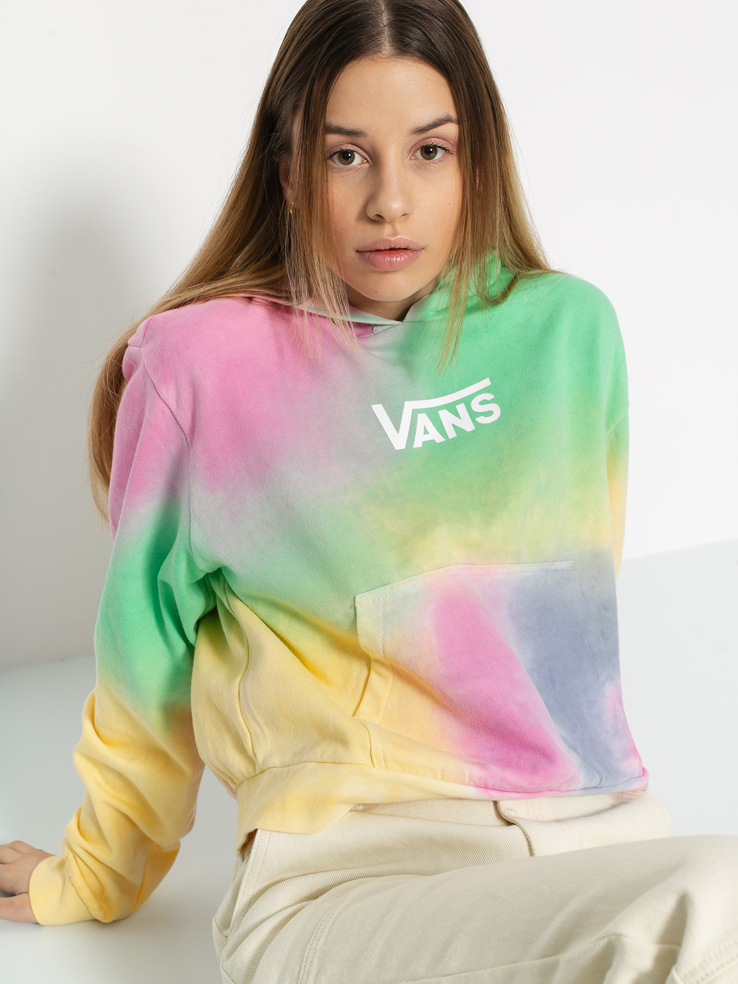 VANS tie dye aura wash cap HUF Acid Wash Tie Dye Hat Cap Black Gray One Size Strapback  main image 2