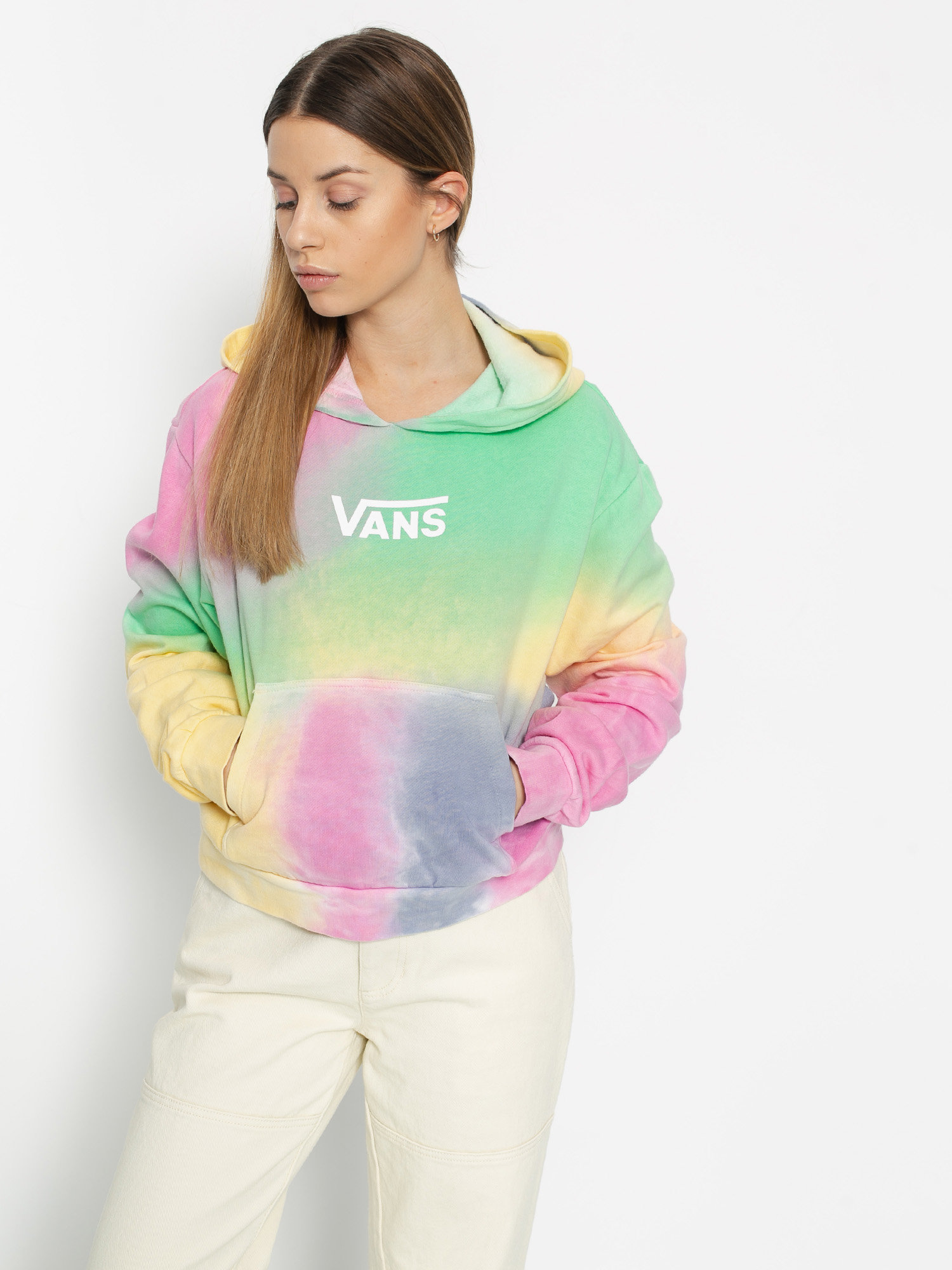 Vans Aura Crop HD Hoodie Wmn aura wash