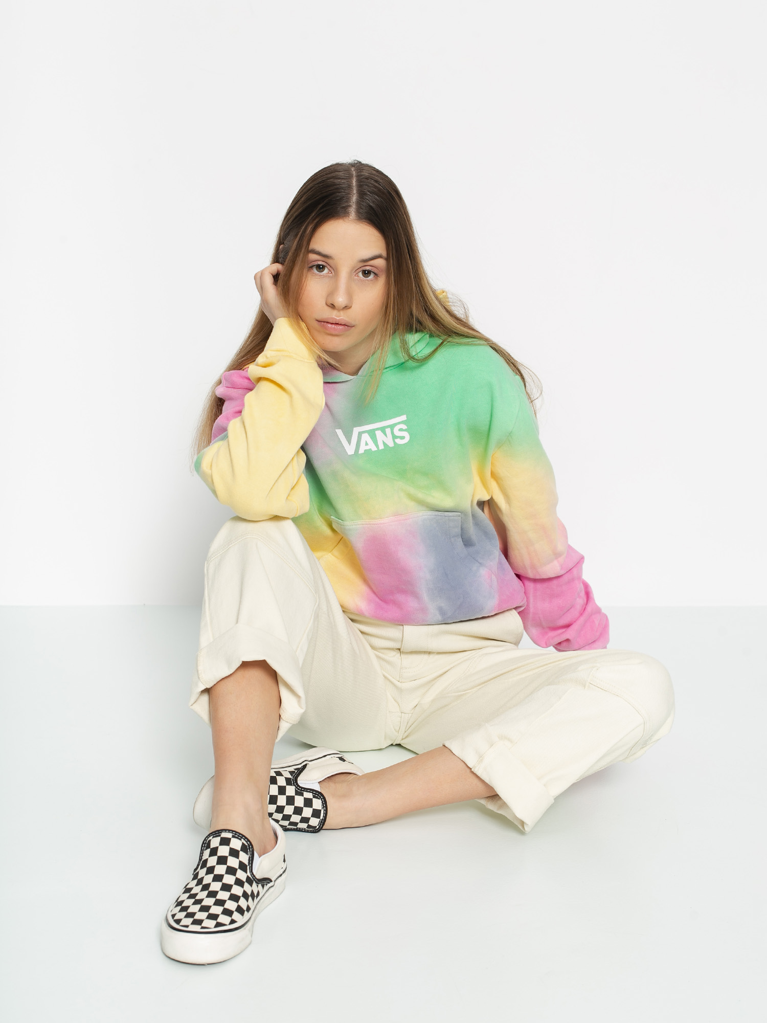 Vans Aura Crop HD Hoodie Wmn (aura wash)