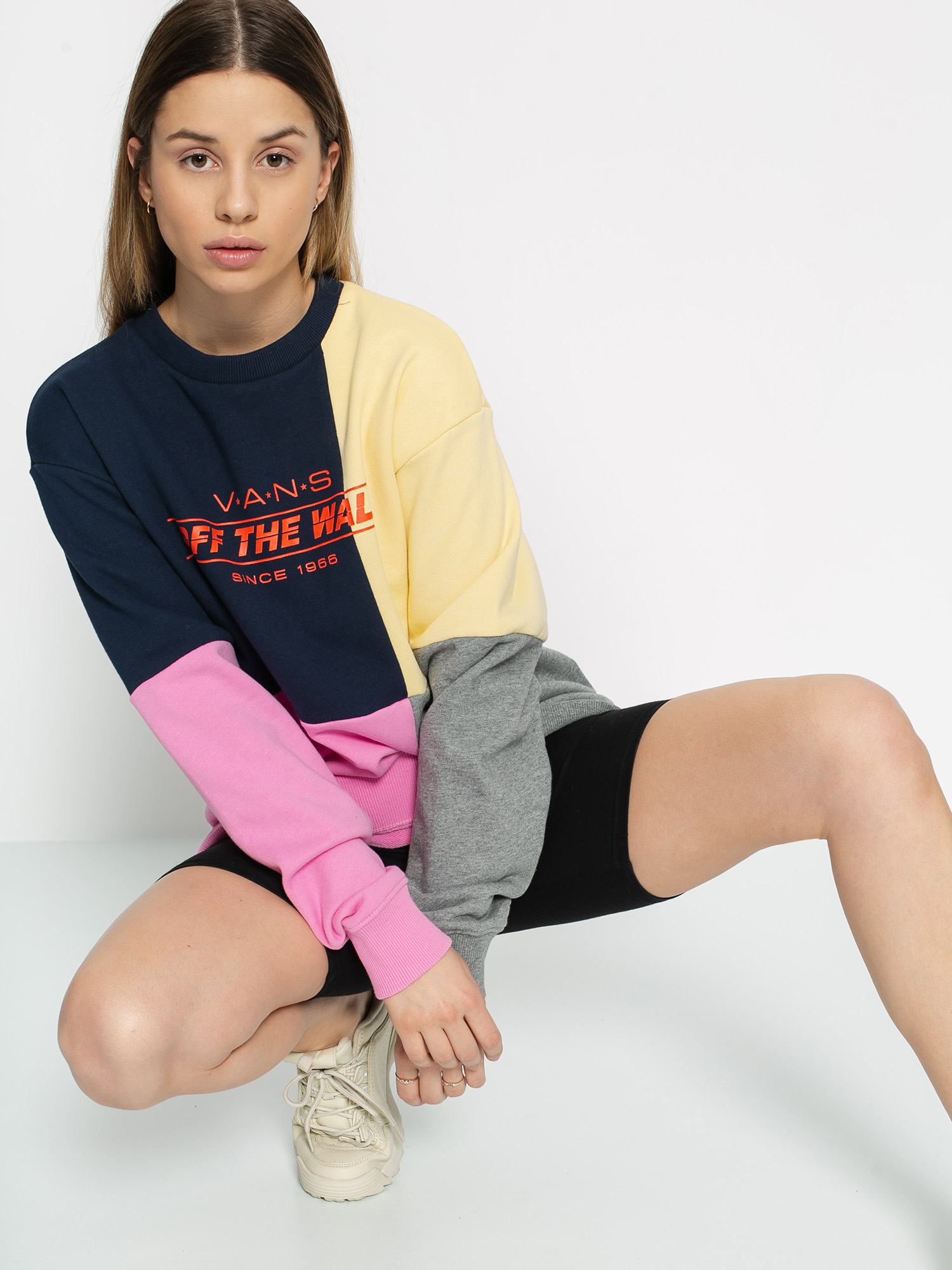 vans multicolor sweatshirt