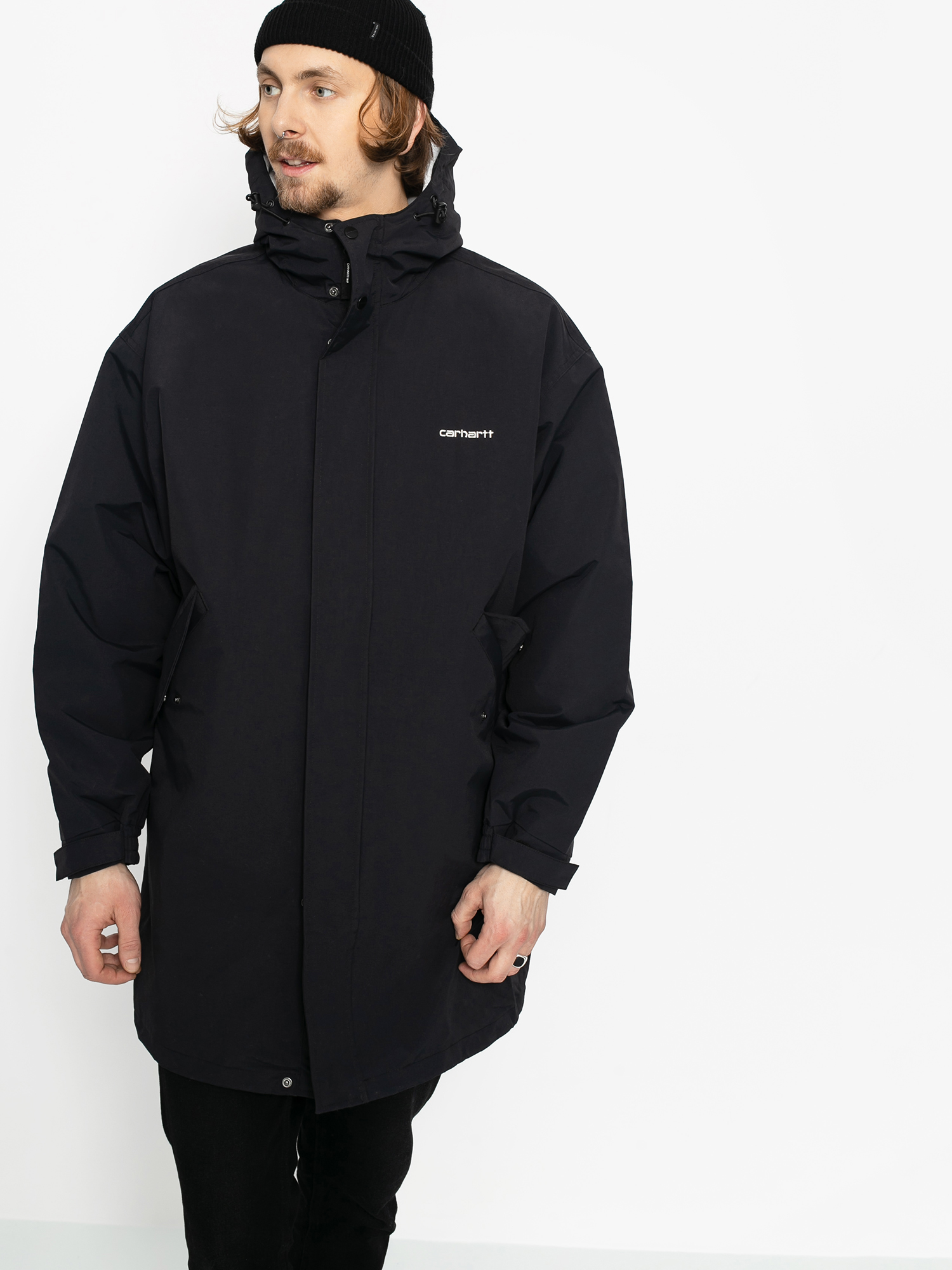 Carhartt WIP Ashby Parka Jacket (black/wax)