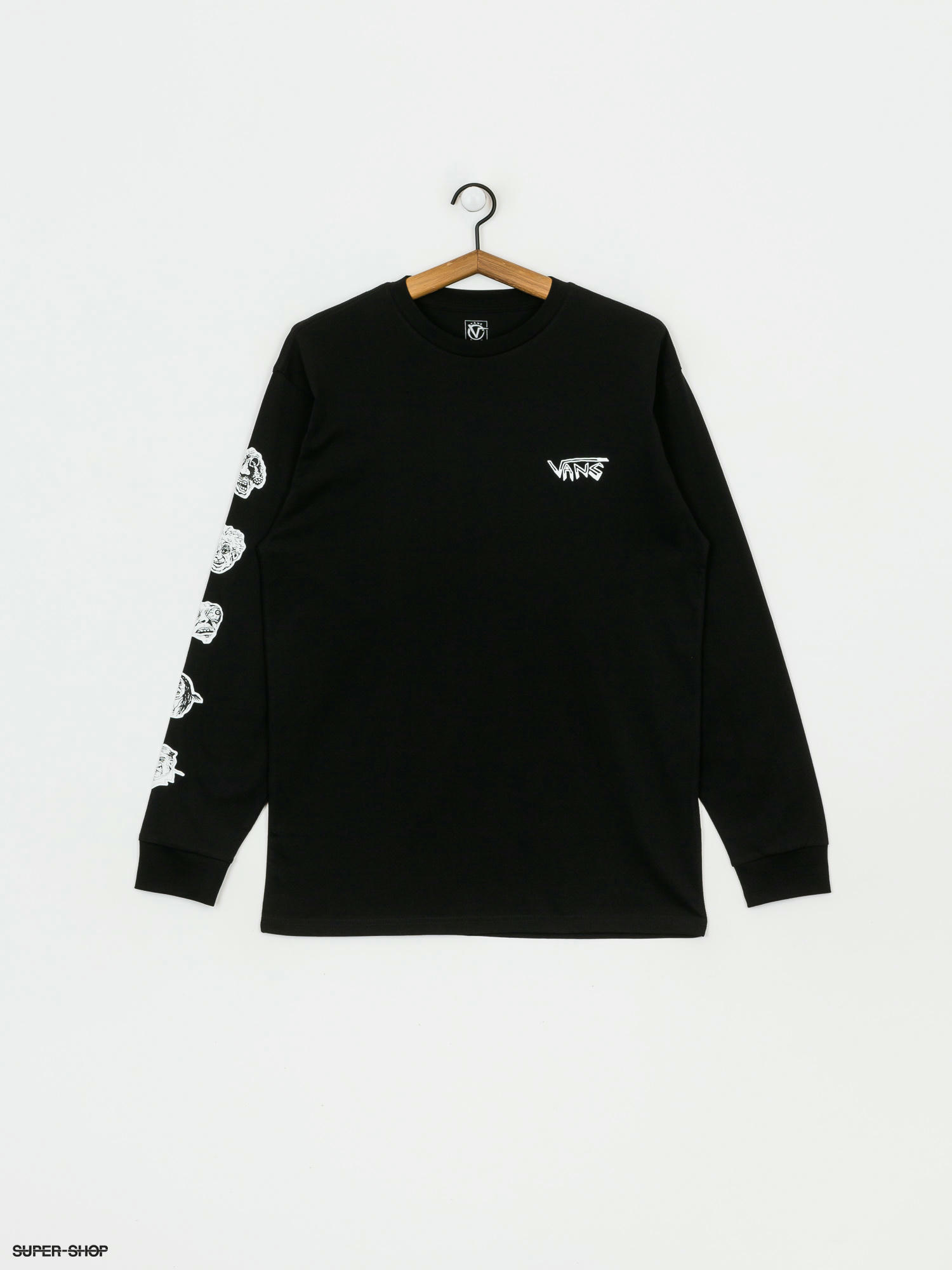 black vans long sleeve