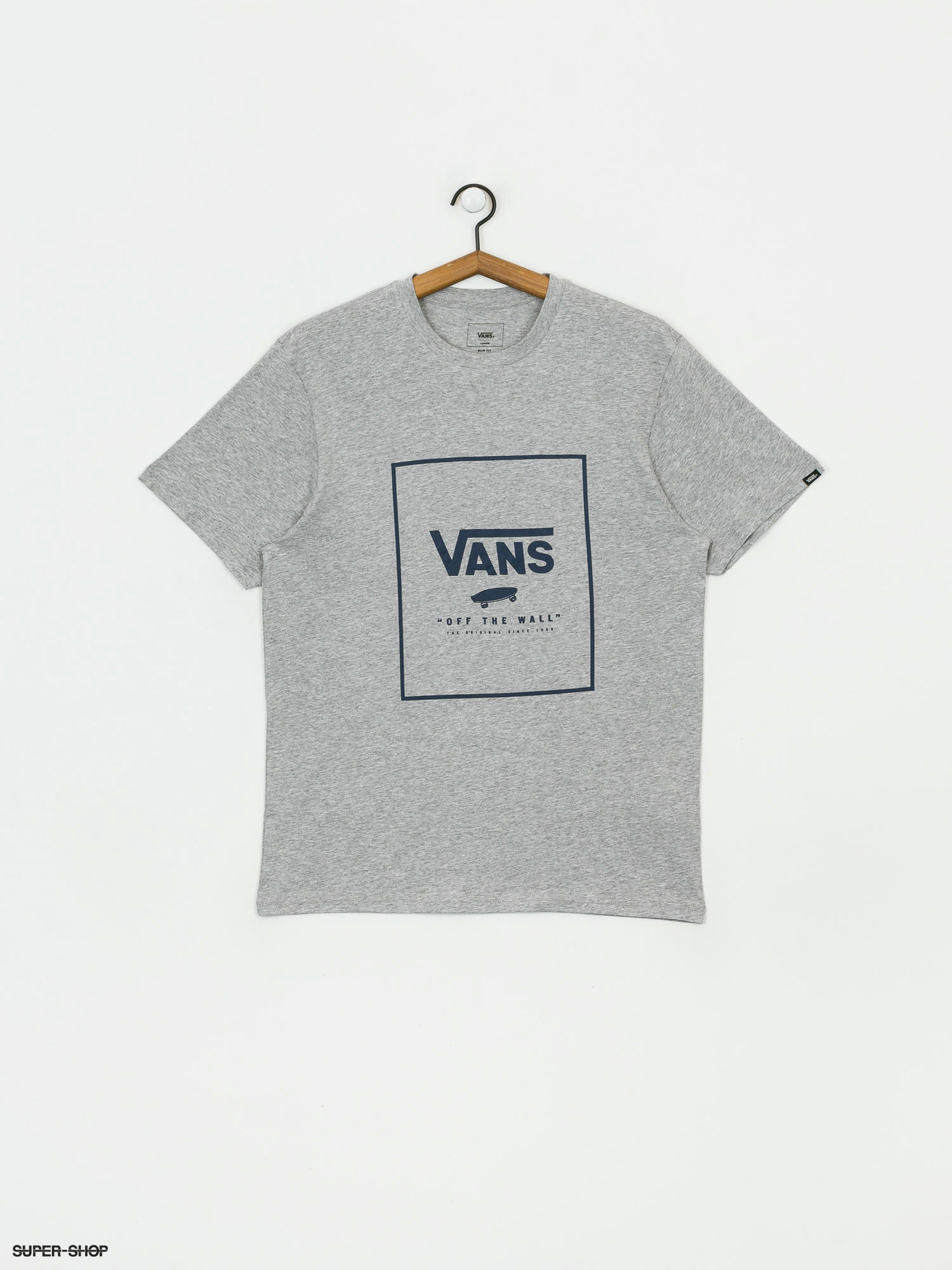 Vans Print Box T-shirt (athletic heather/dress blues)