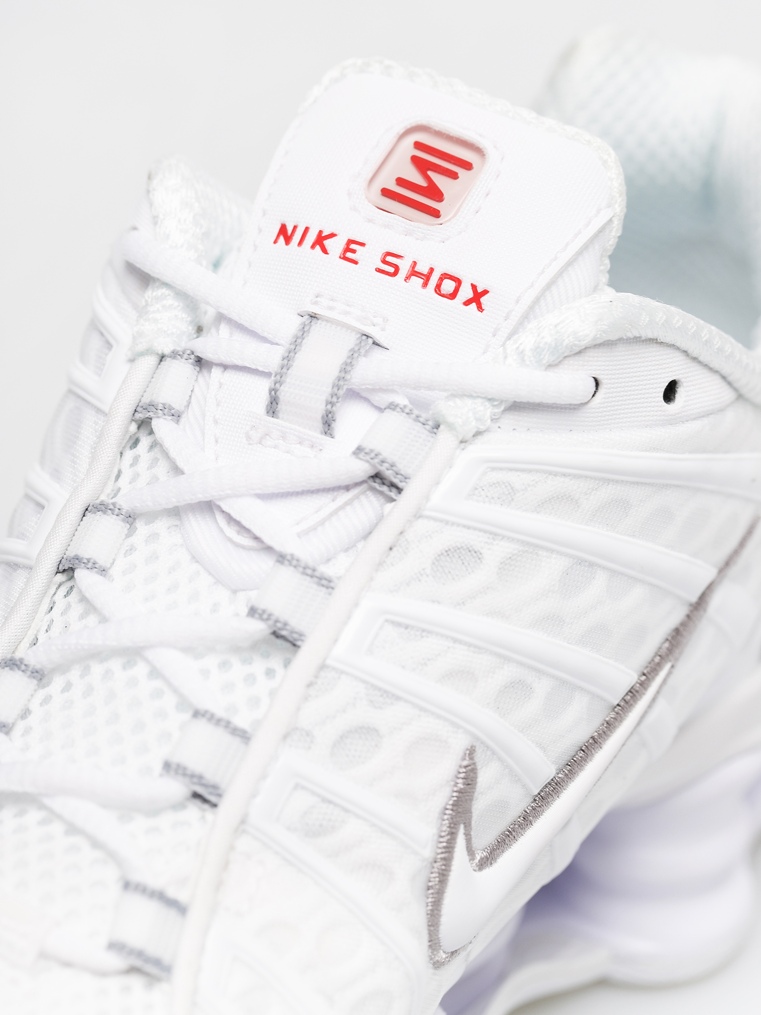 Nike Shox Tl Schuhe (white/white metallic silver max orange)
