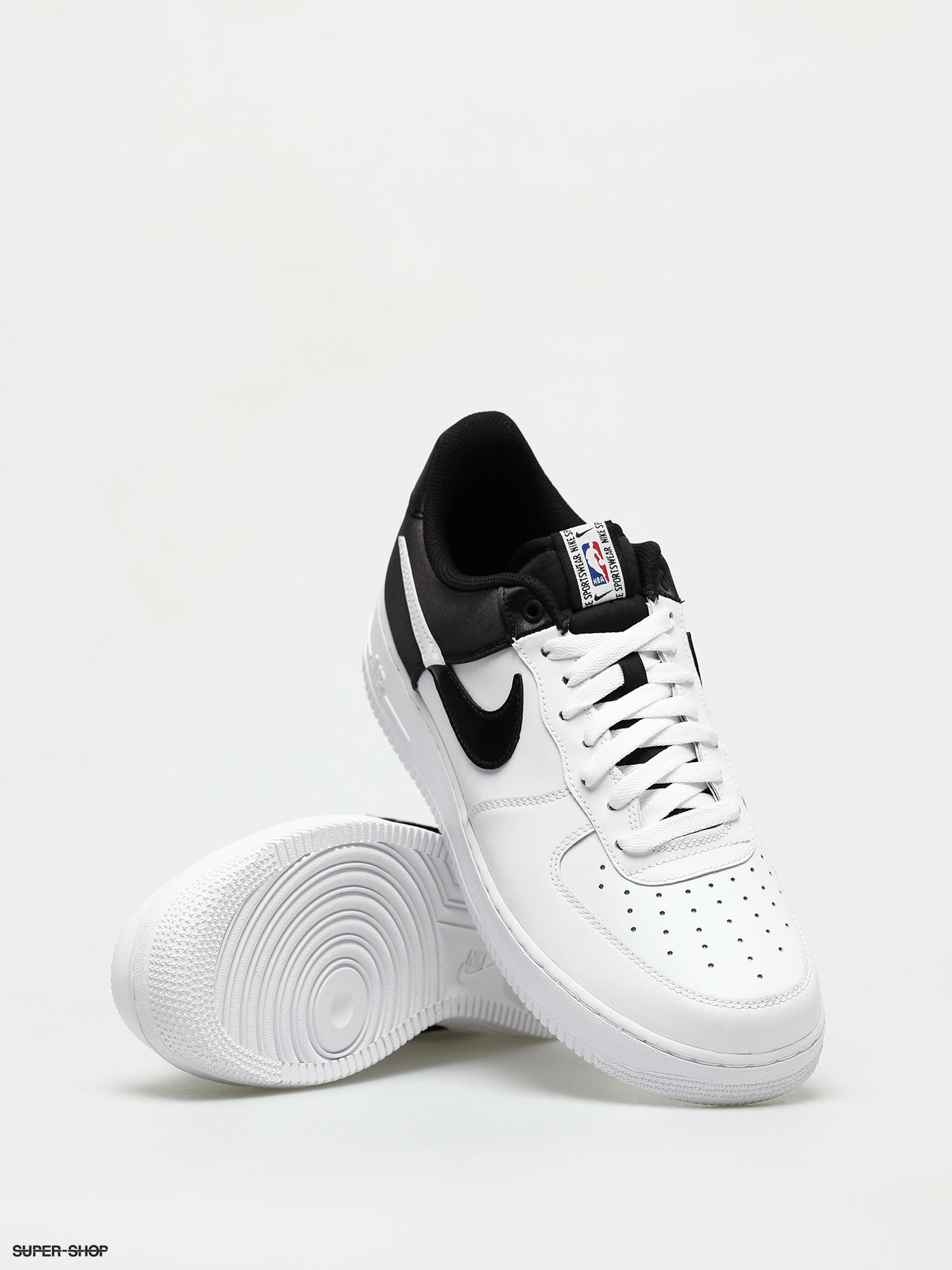 Nike Air Force 1 07 LV8 Wave Sail White/Black Walking Shoes DM0117