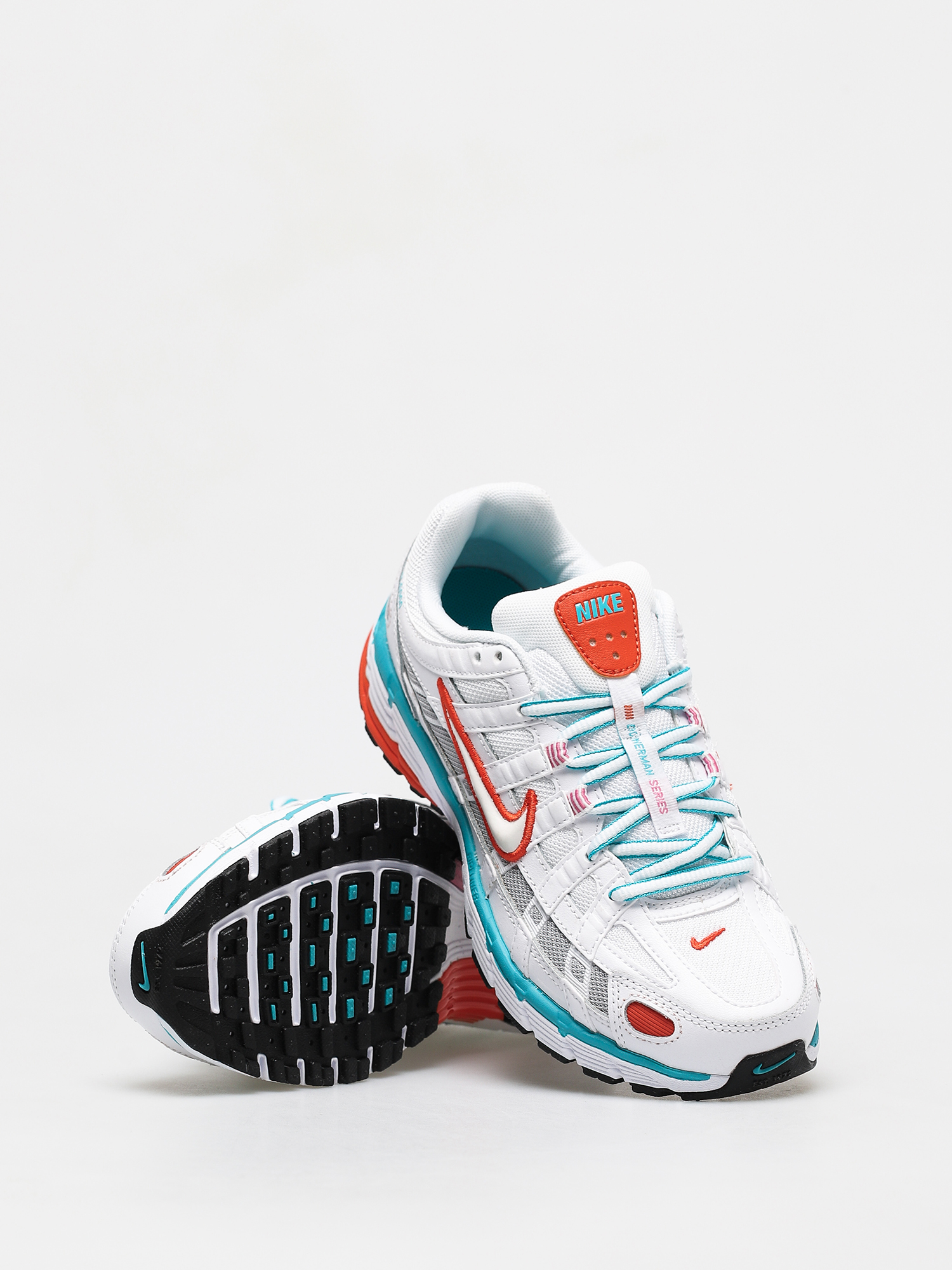 Nike P 6000 Shoes Wmn (white/white oracle aqua magic flamingo)