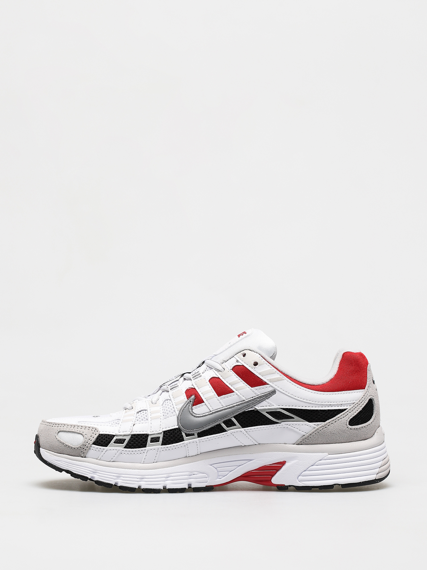Nike P 6000 Shoes (white/particle grey university red)