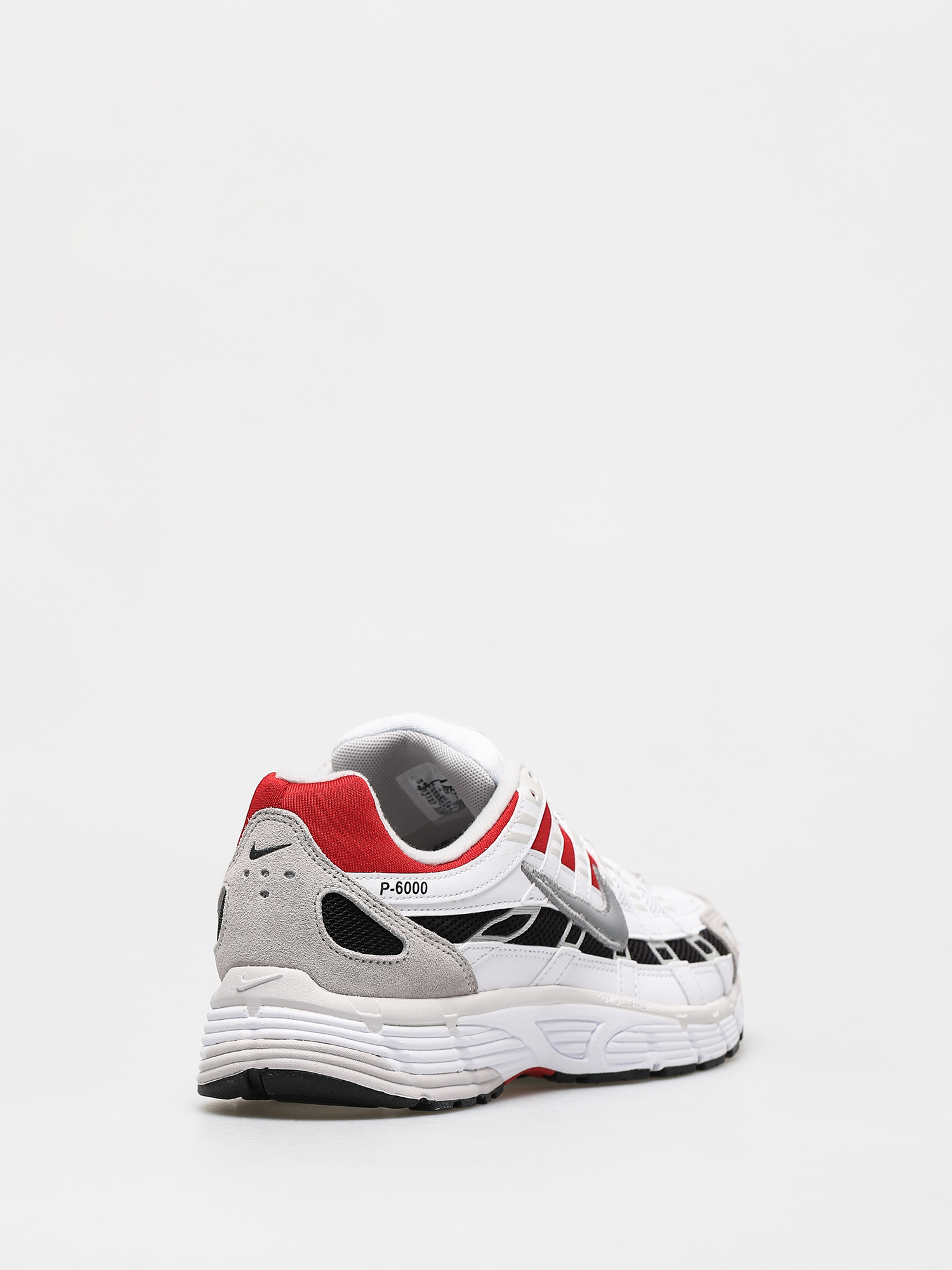 Nike P 6000 Shoes (white/particle grey university red)