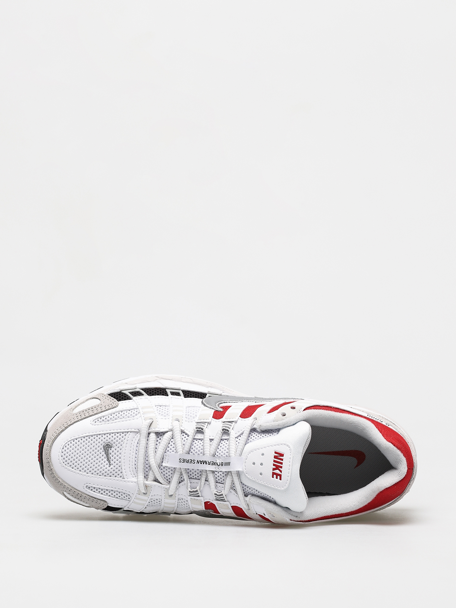 Nike P 6000 Shoes (white/particle grey university red)