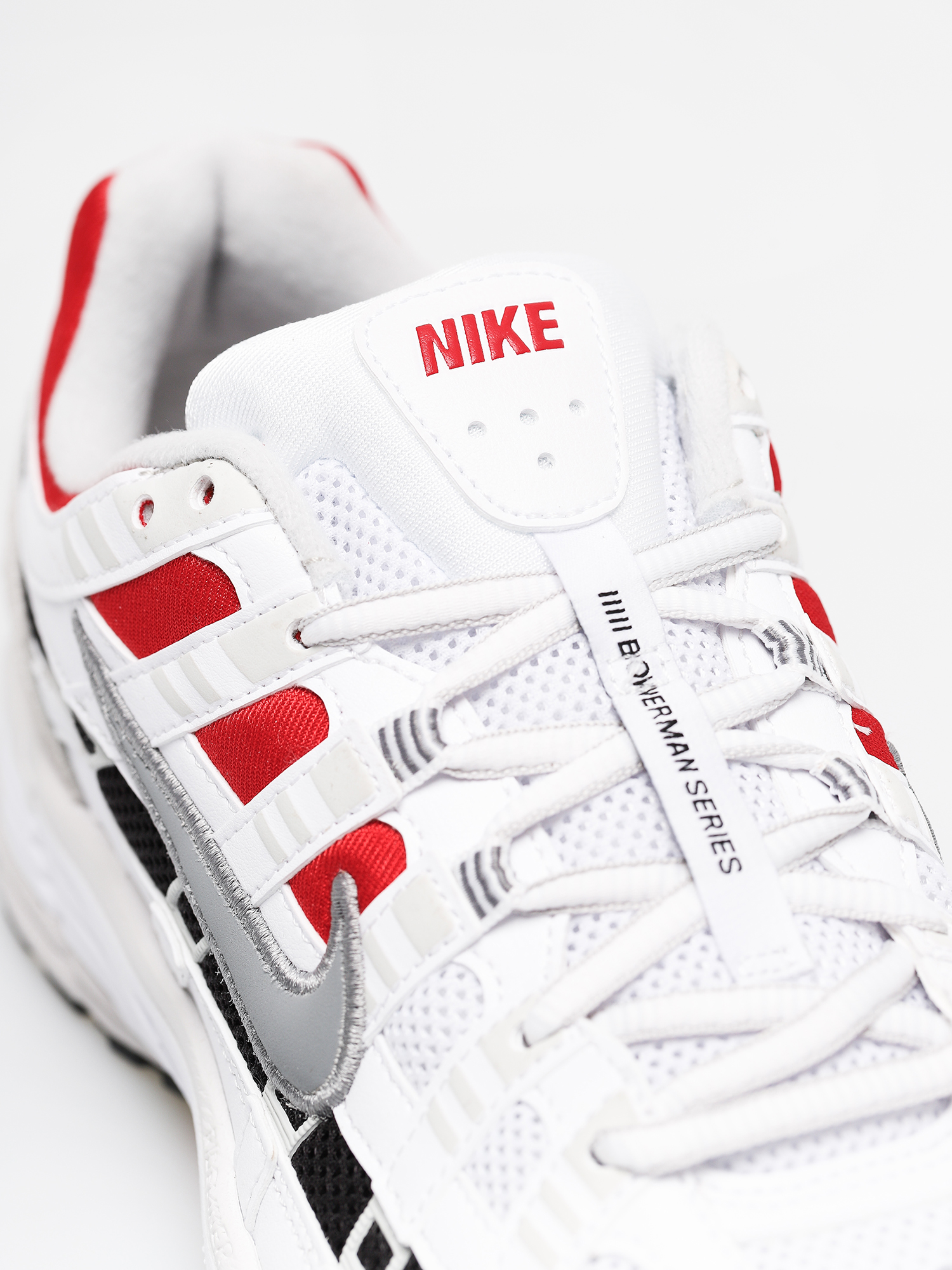 Nike P 6000 Shoes (white/particle grey university red)
