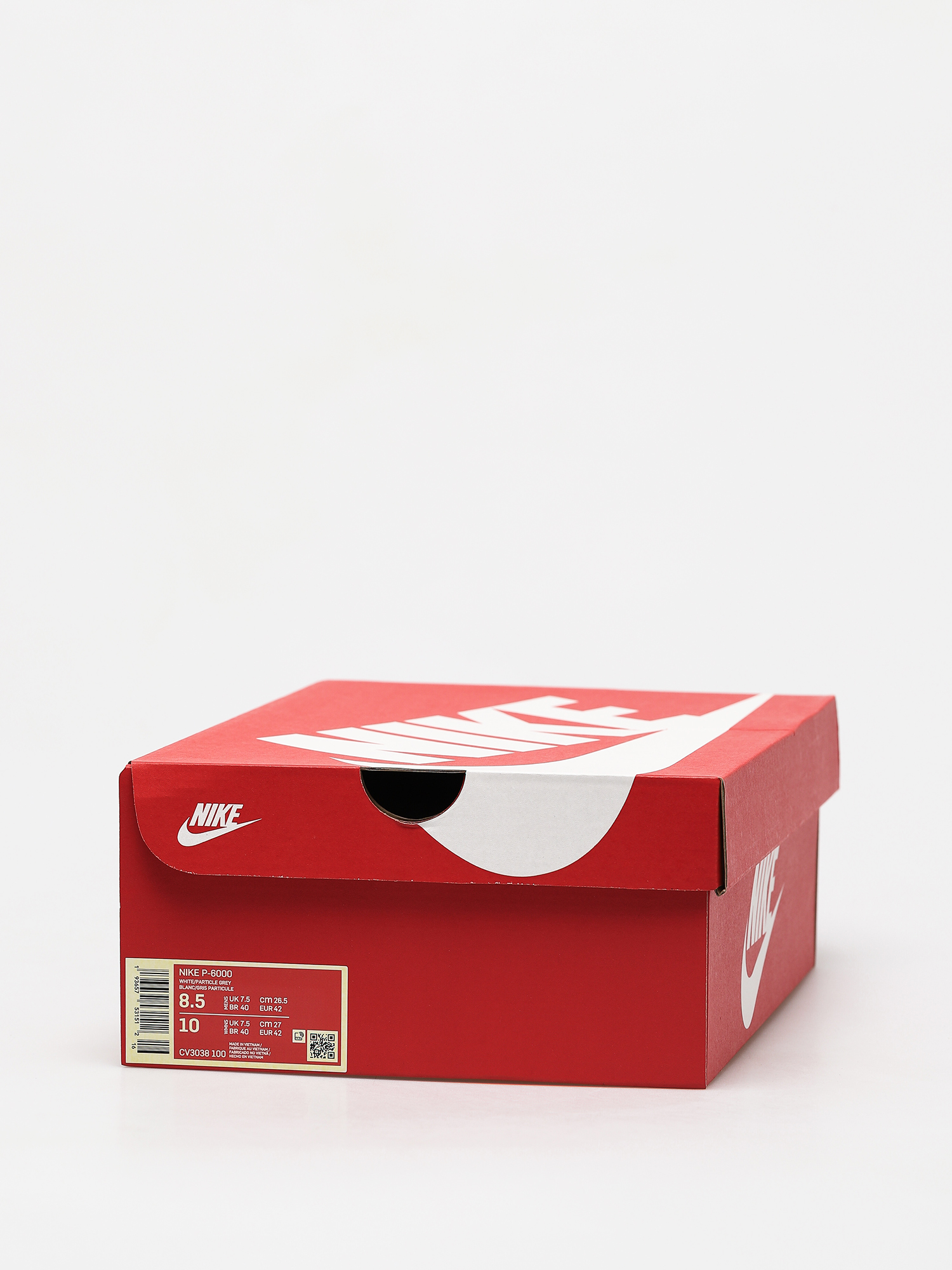 Nike P 6000 Shoes (white/particle grey university red)