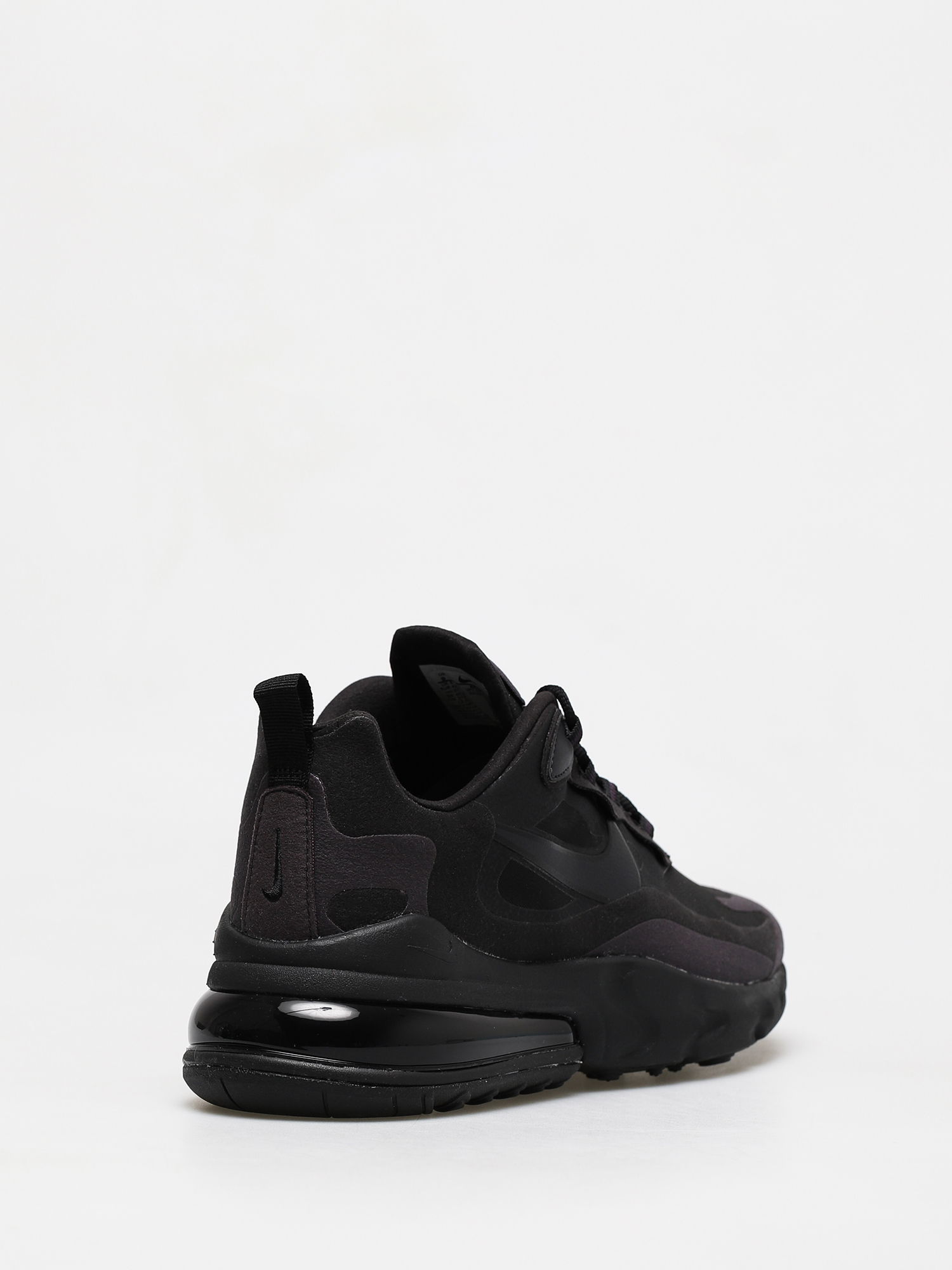 Nike 270 react triple black best sale