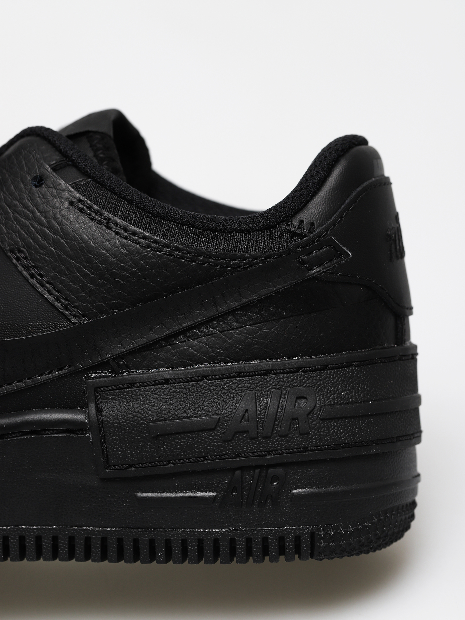 nike af1 black leather