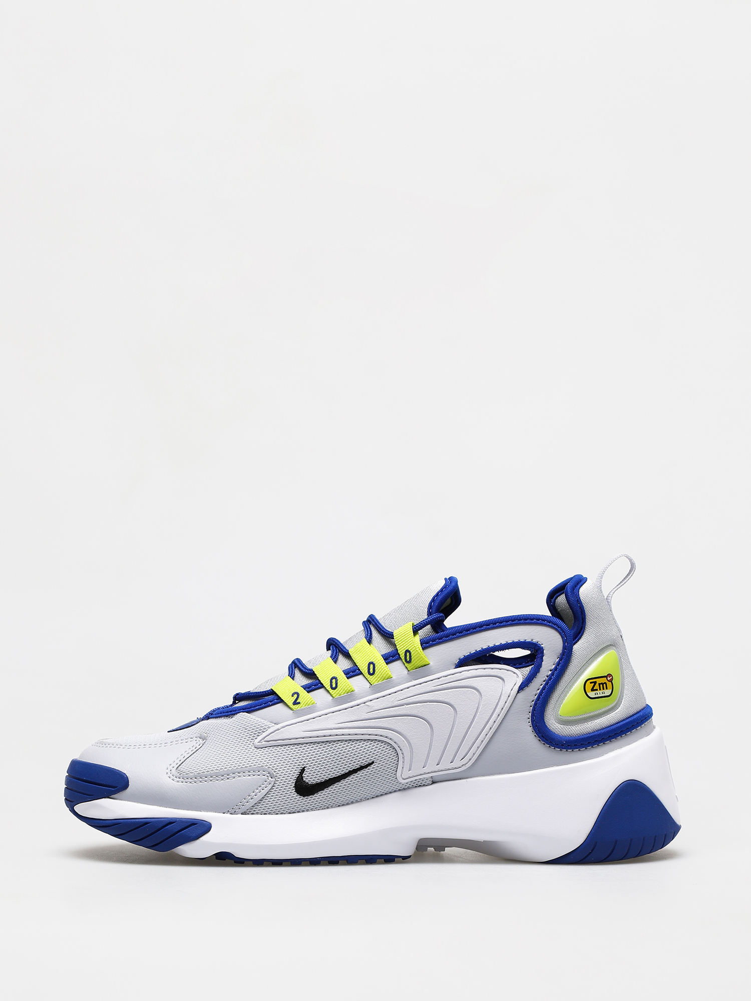 Nike Zoom 2K Shoes (sky grey/black bright cactus hyper blue)