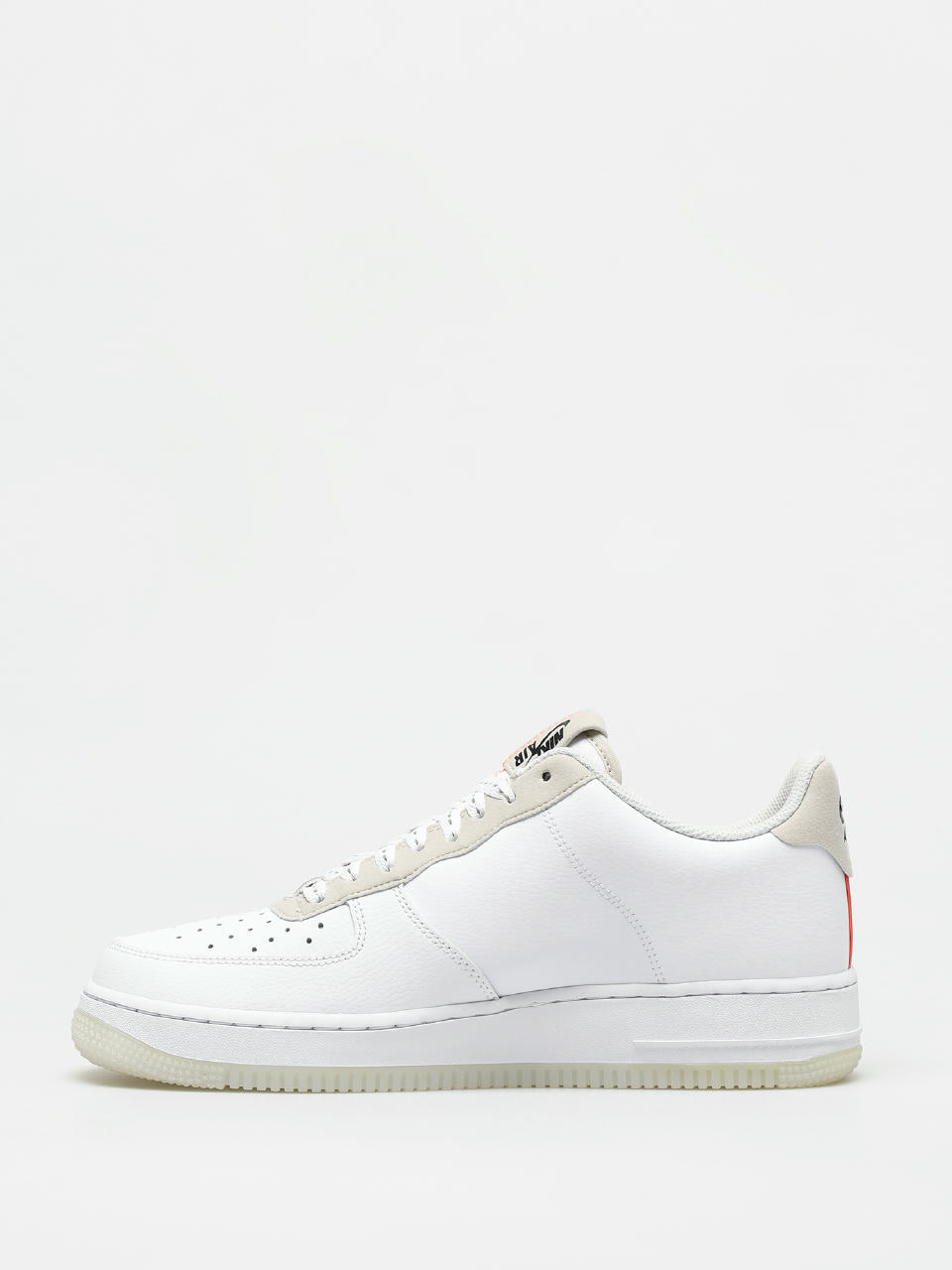 Nike Air Force 1 '07 LV8 sneakers in white, black and orange