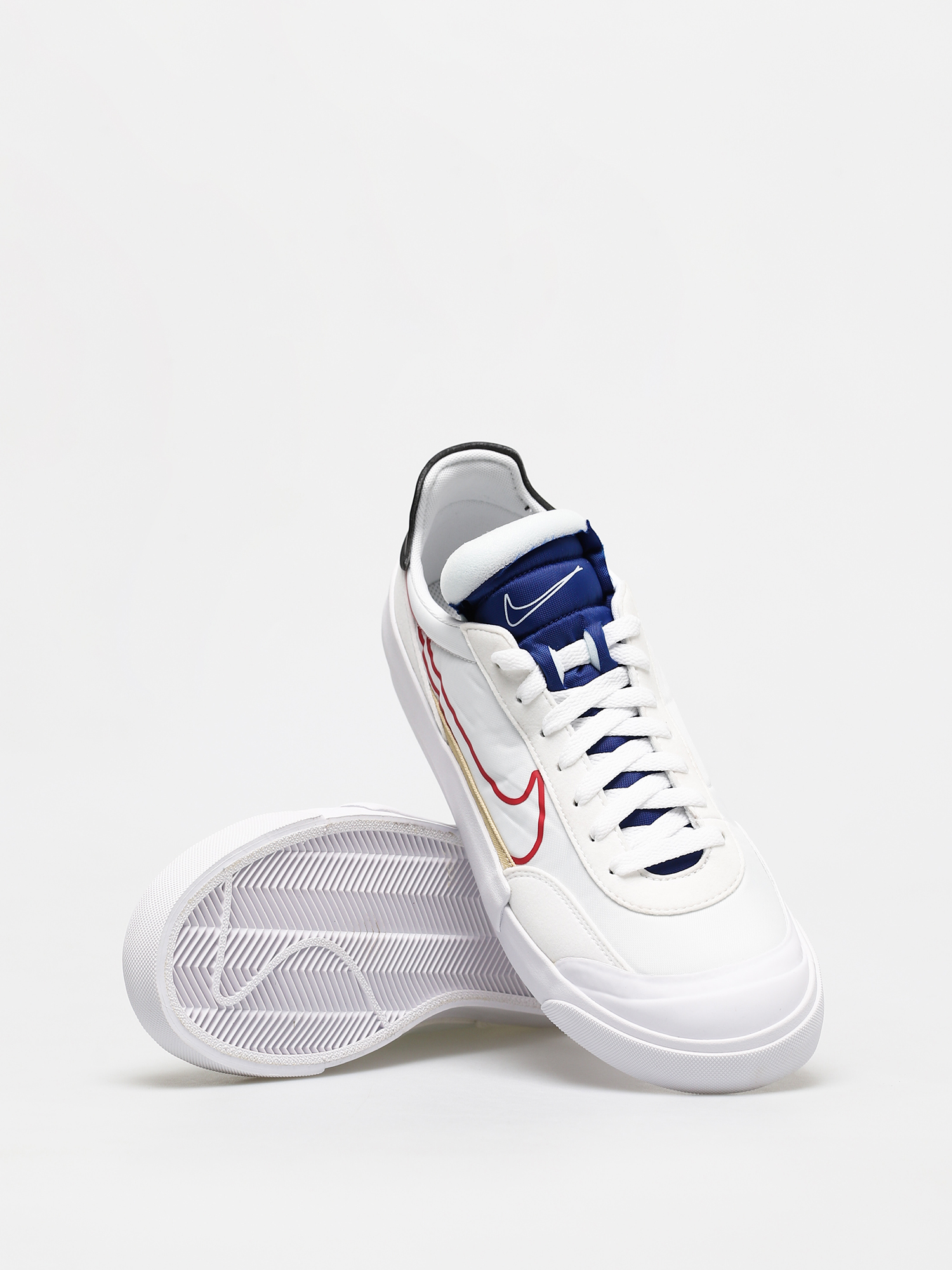 Nike Drop Type Schuhe (white/university red deep royal blue)