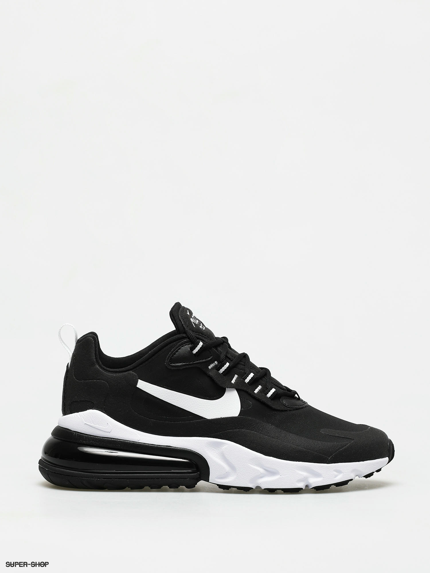 Nike Air Max 270 React Shoes Black White Black
