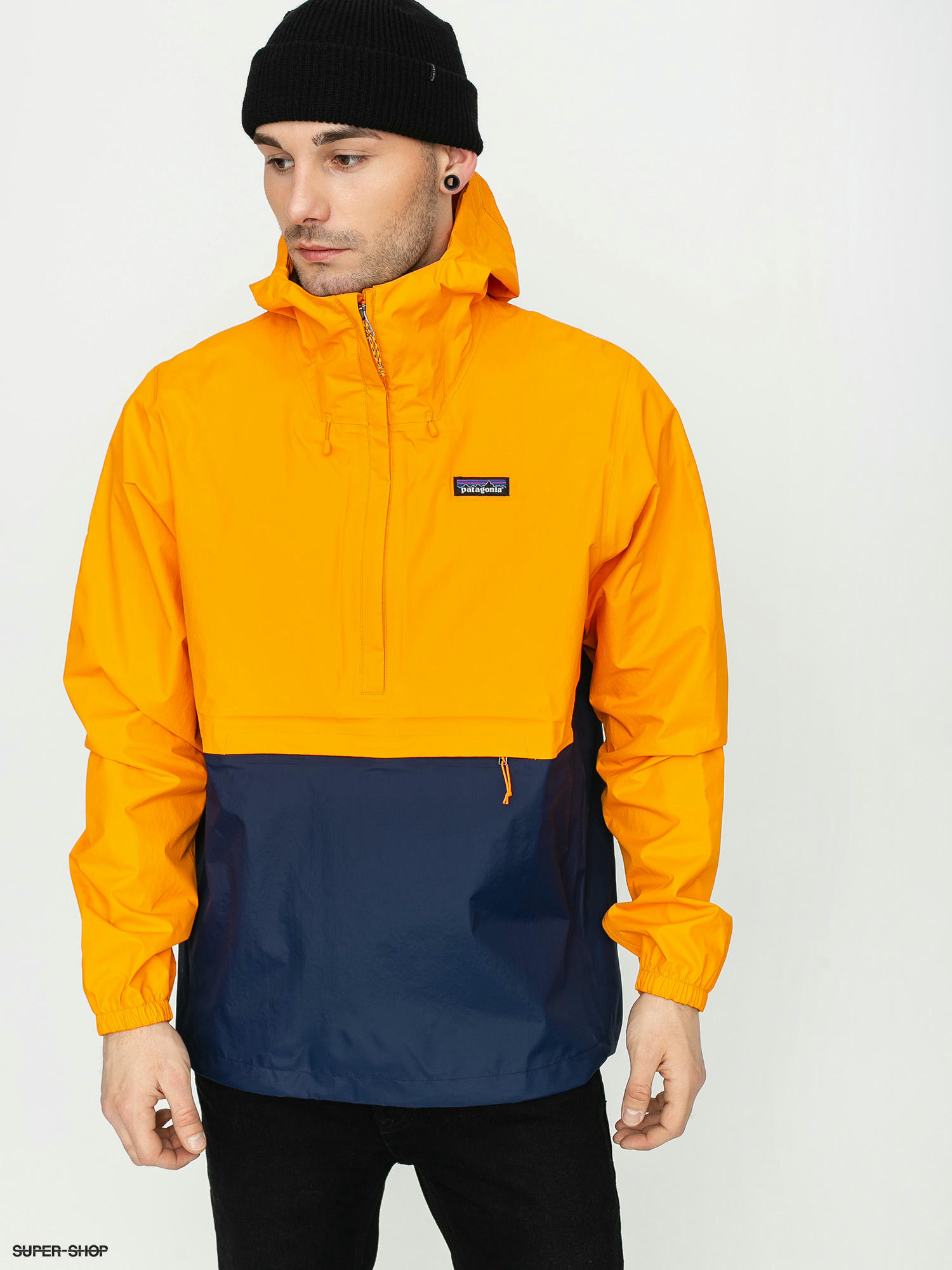 Patagonia torrentshell hot sale pullover mango