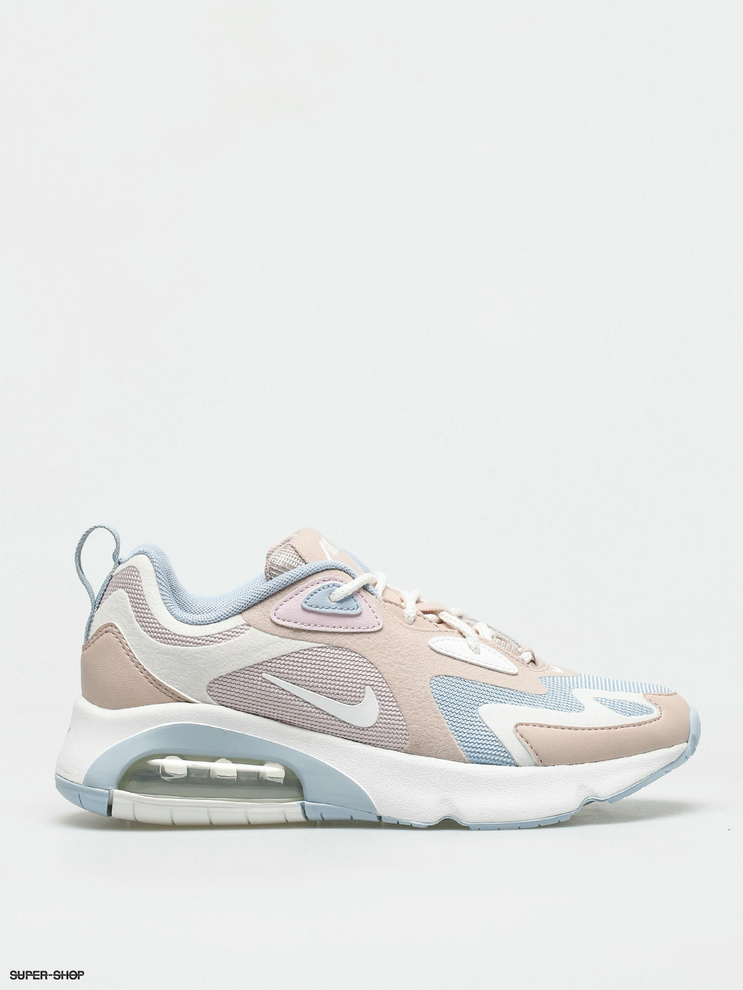 Nike Air Max 200 Shoes Wmn pink barely rose summit white fossil stone