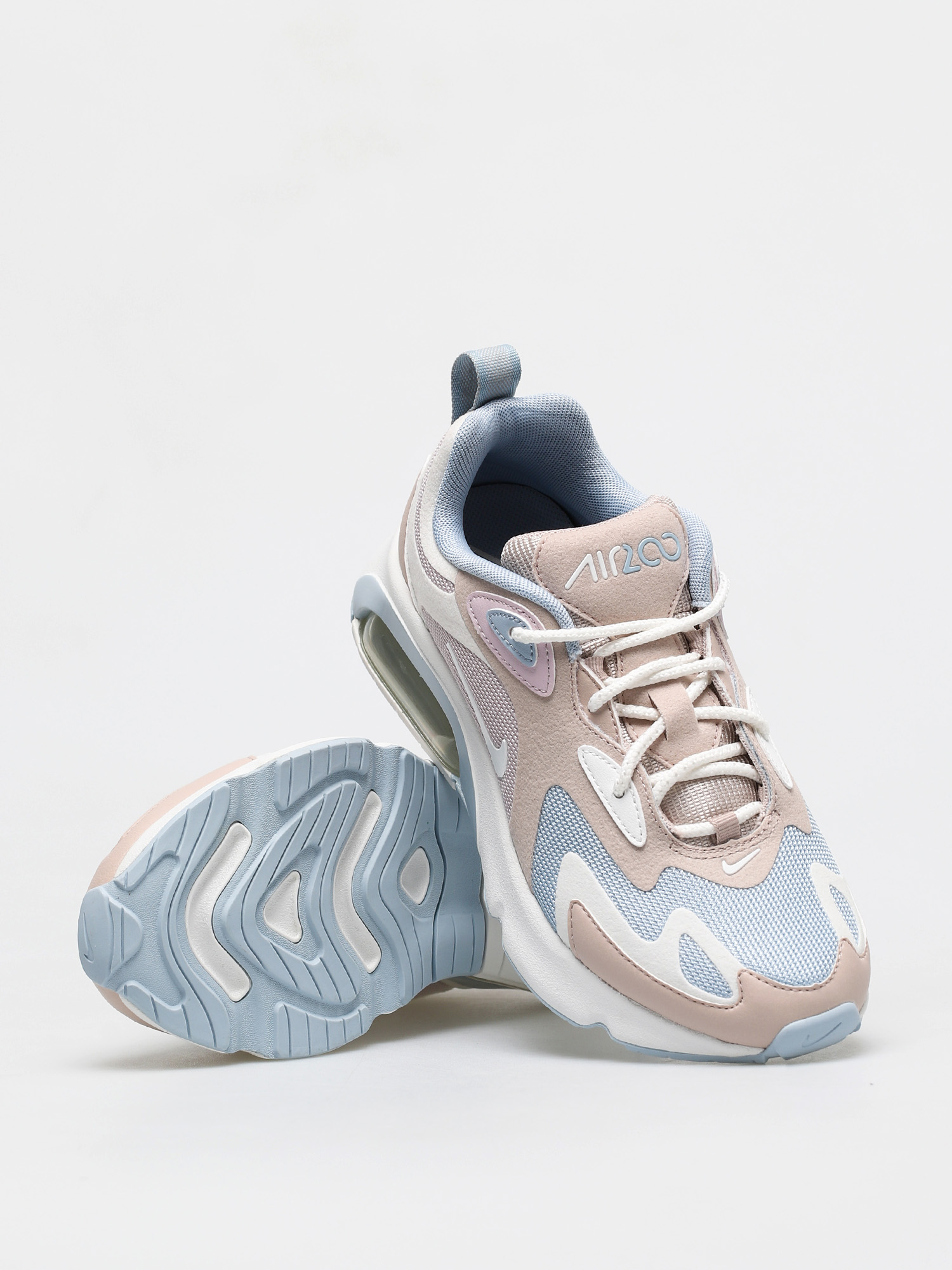 Nike Air Max 200 Shoes Wmn (barely rose/summit white fossil stone)