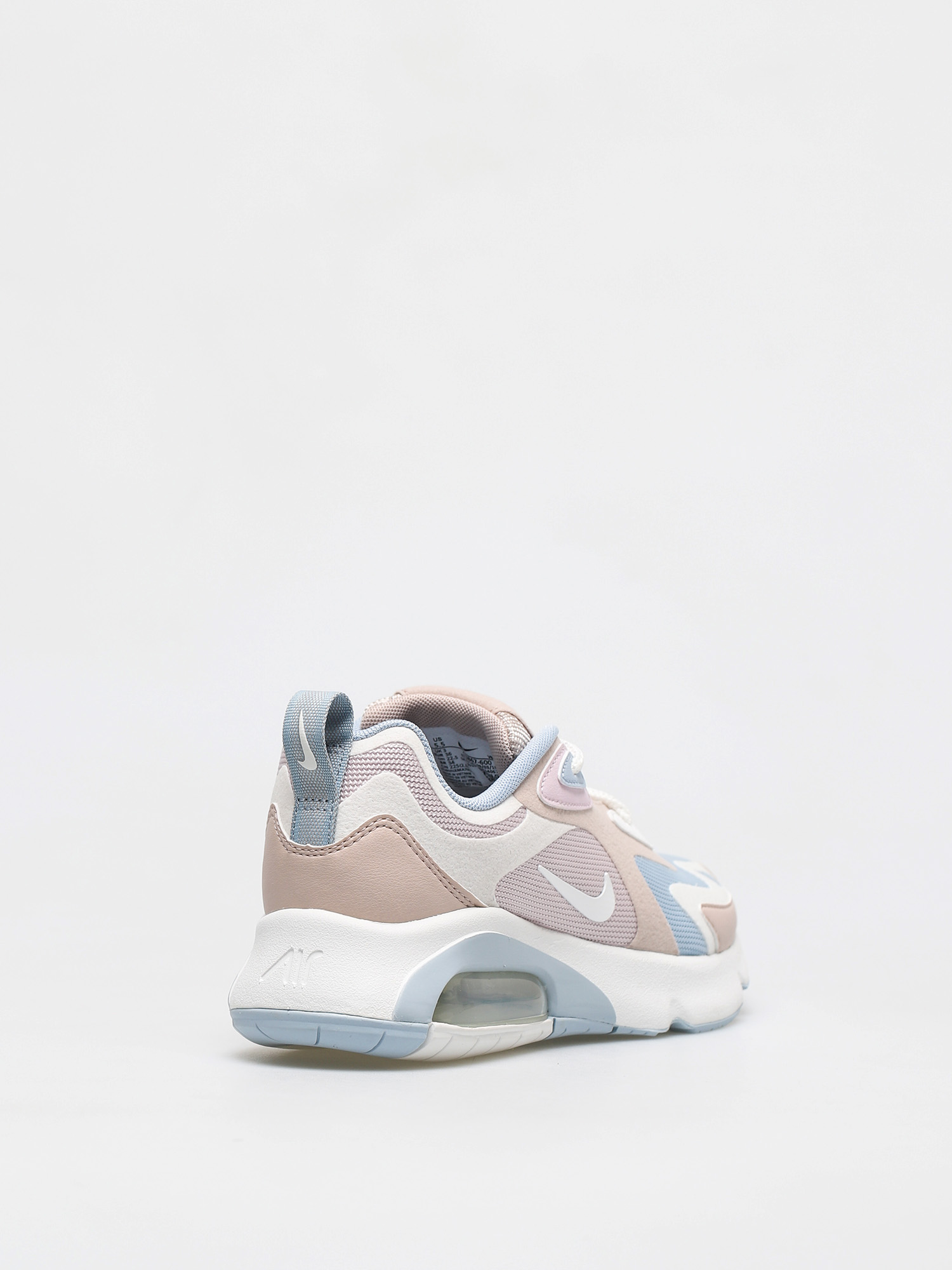 Nike Air Max 200 Shoes Wmn (barely rose/summit white fossil stone)