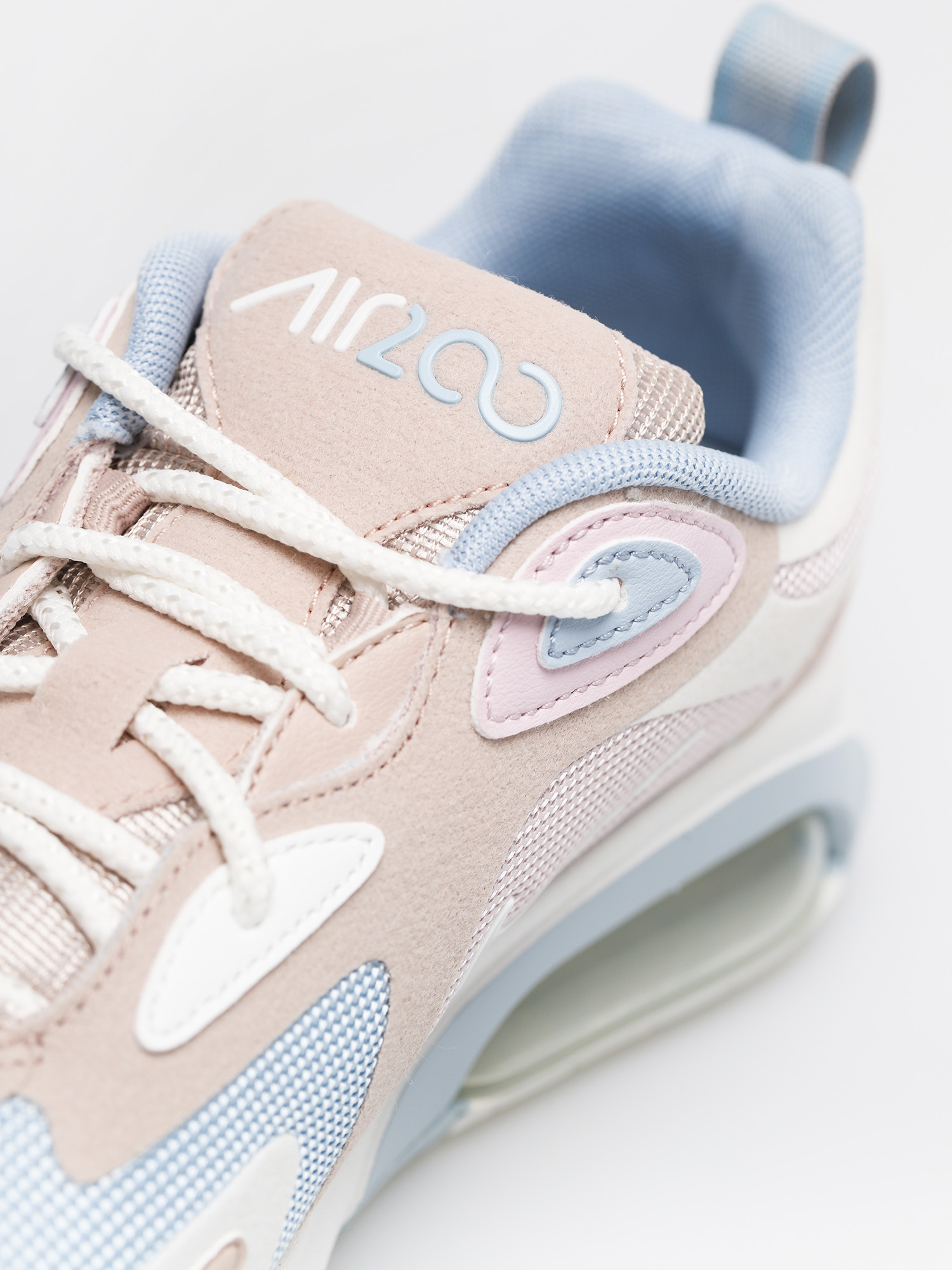 Nike Air Max 200 Shoes Wmn (barely rose/summit white fossil stone)