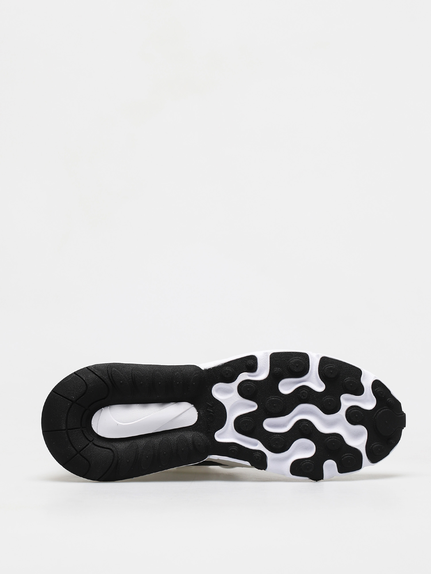 nike air max 270 react black metallic silver