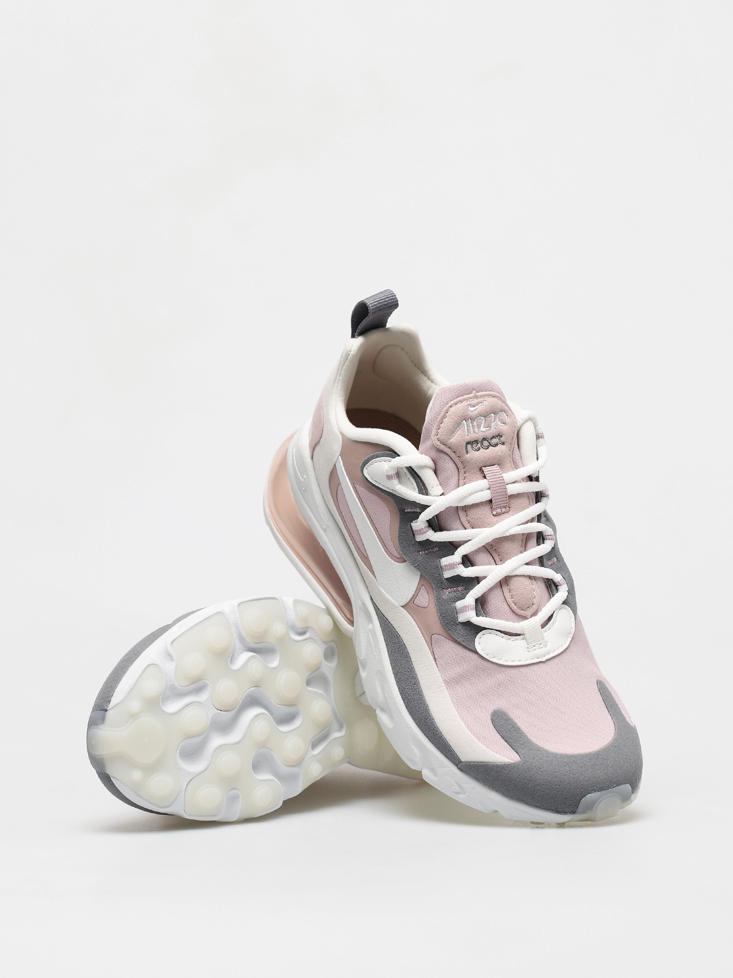 Nike Air Max 270 React Shoes Wmn (plum chalk/summit white stone mauve)