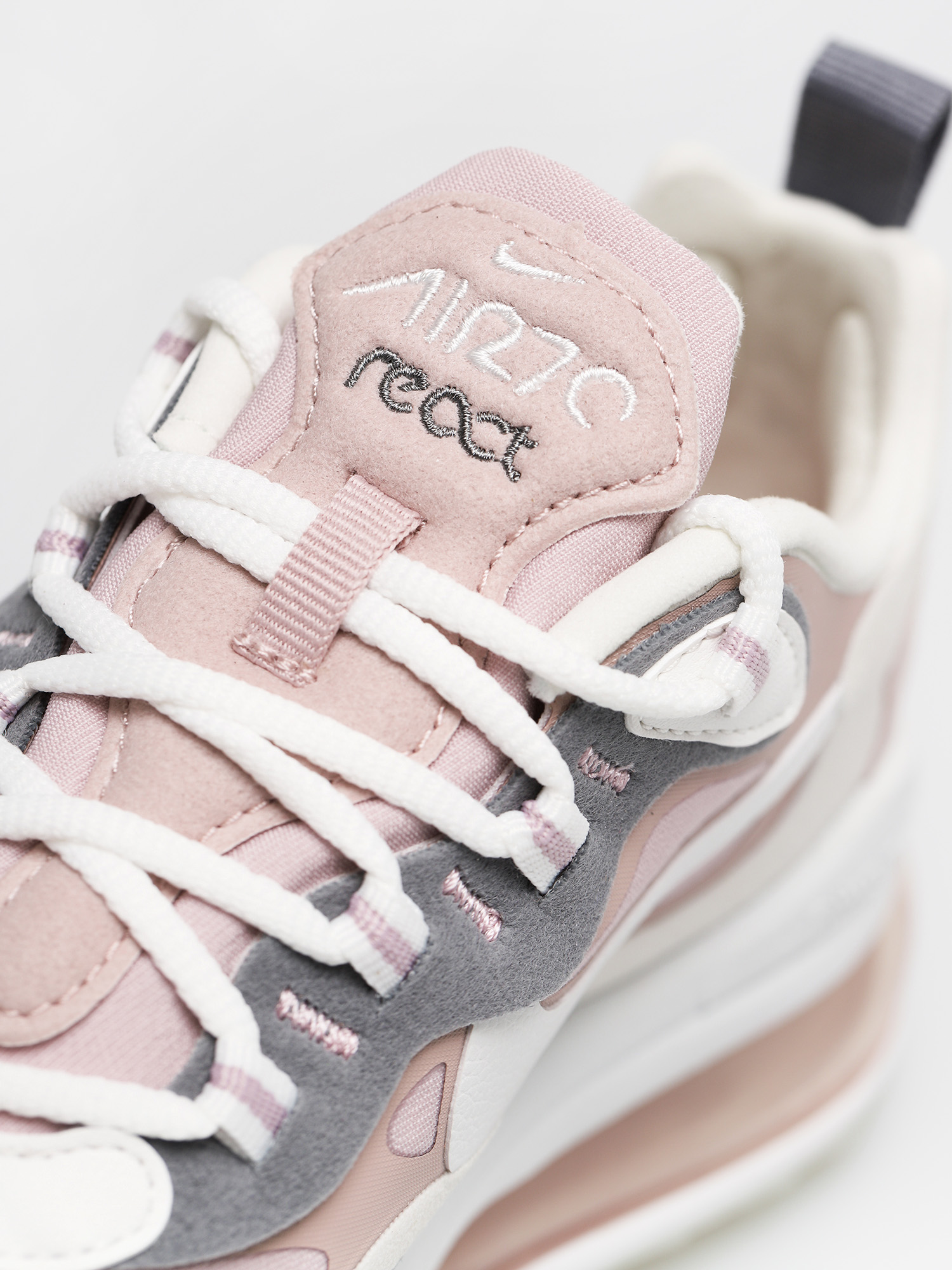 Nike Air Max 270 React Shoes Wmn (plum chalk/summit white stone mauve)