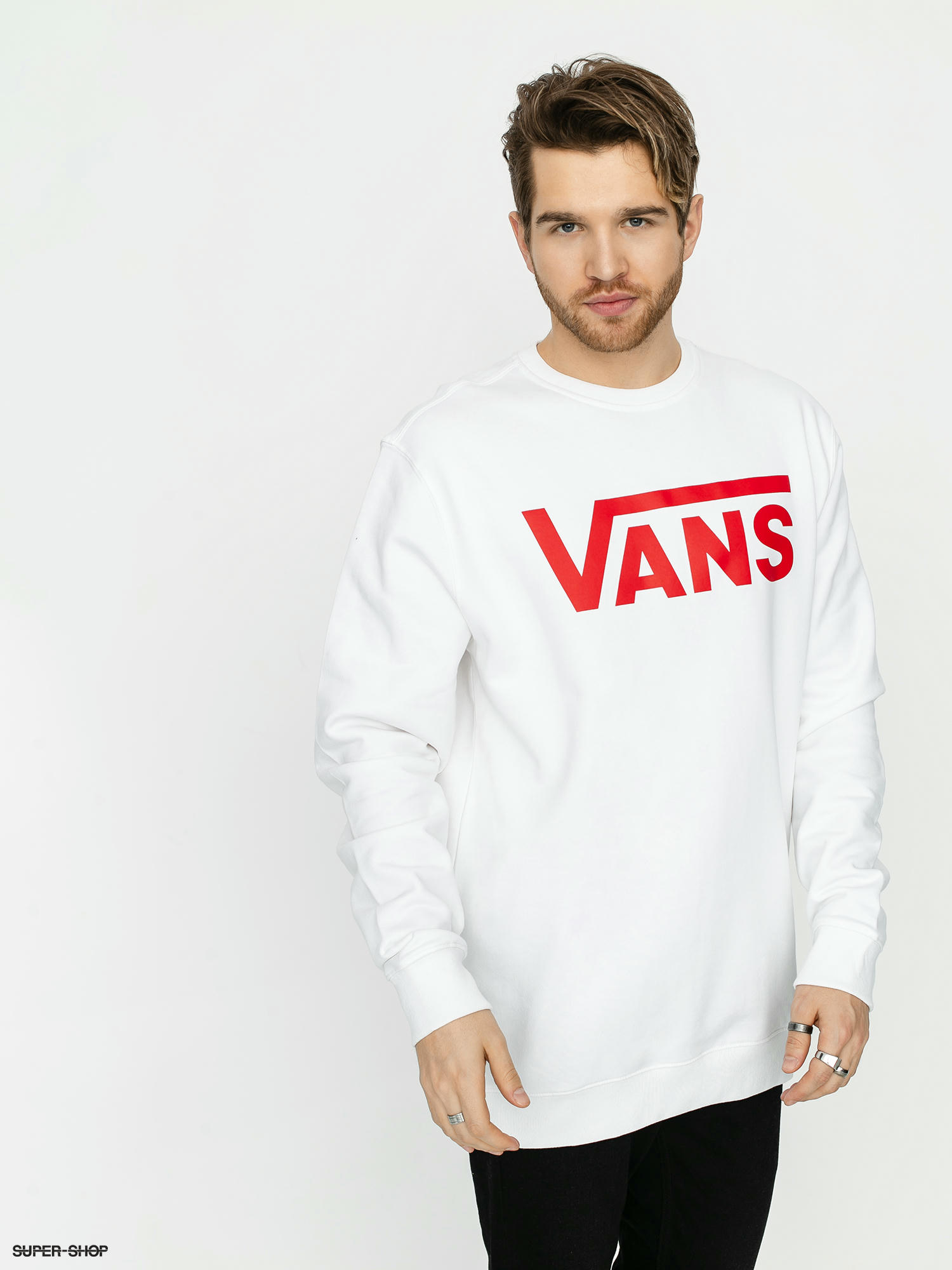 vans white sweatshirt