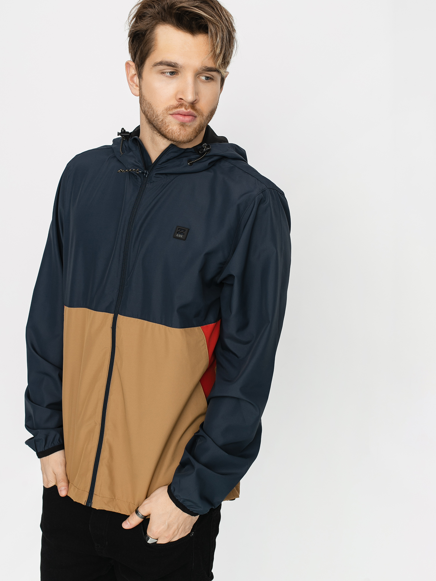 Billabong Transport Windbreaker Jacket (dark indigo)