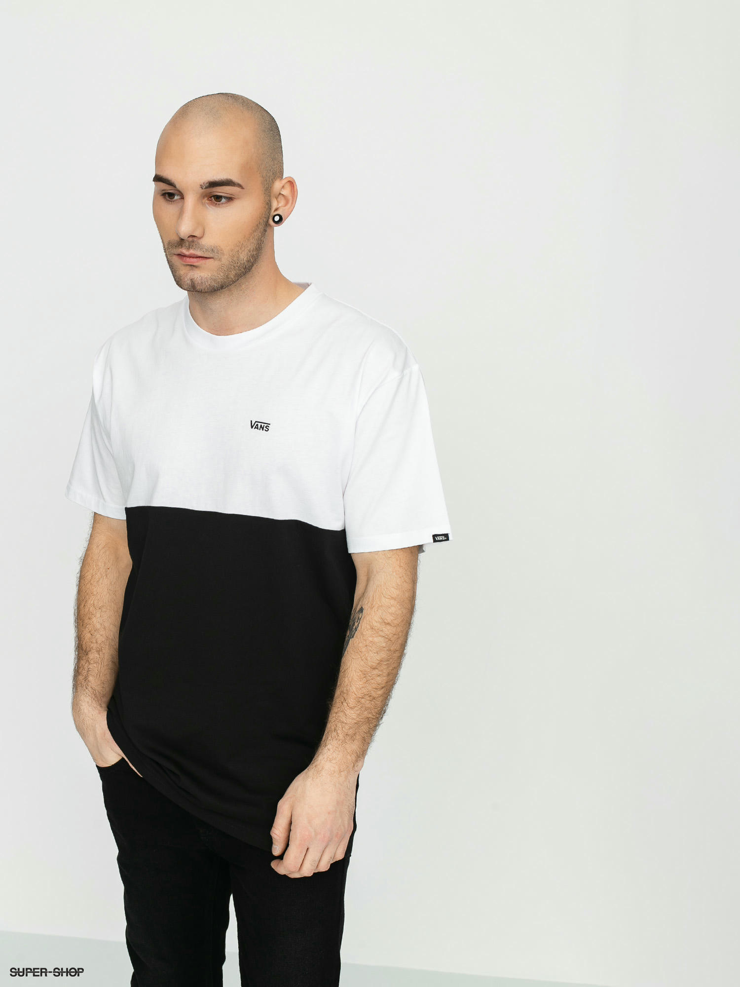 vans colorblock t shirt