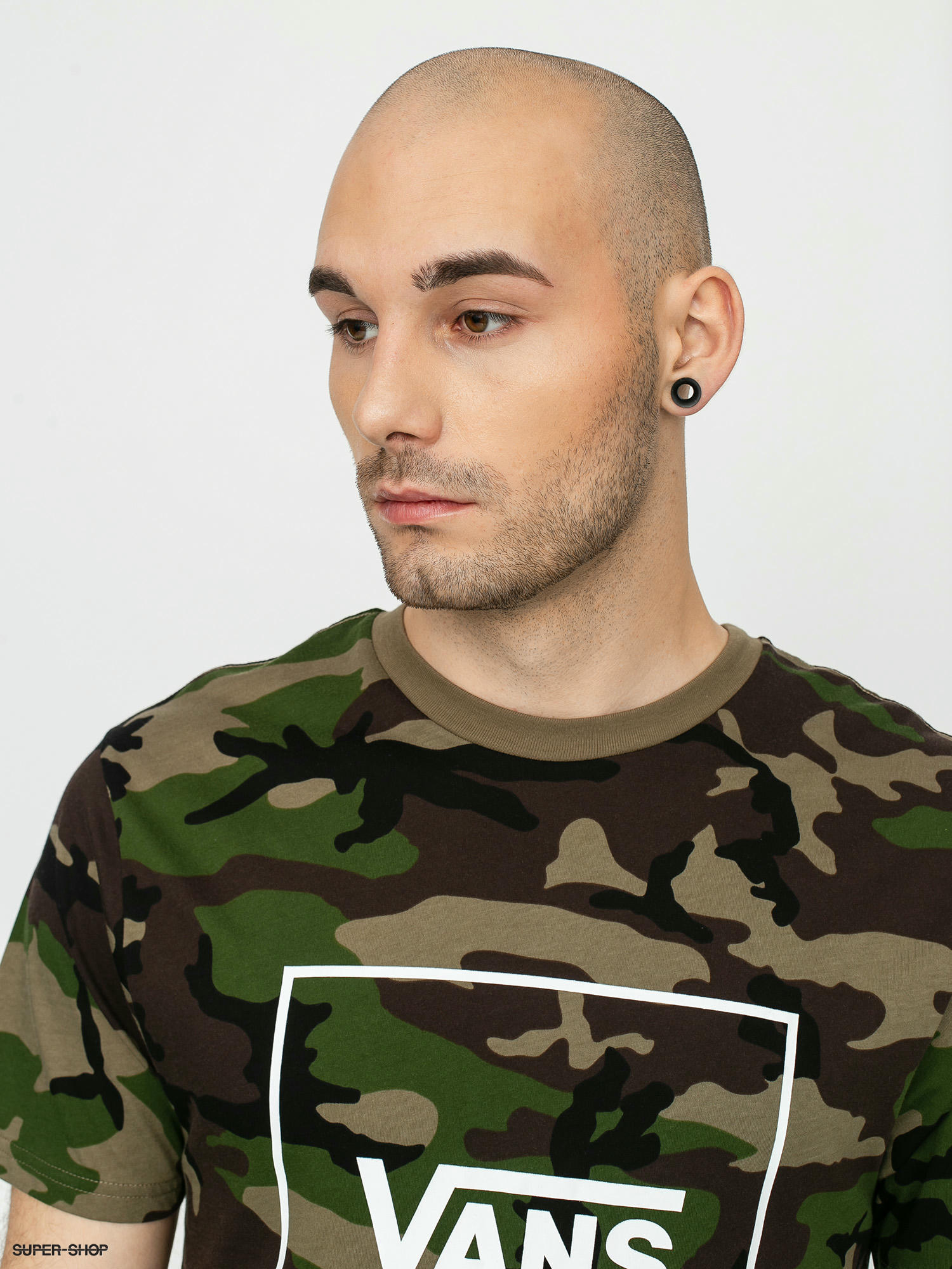 camo vans t shirt