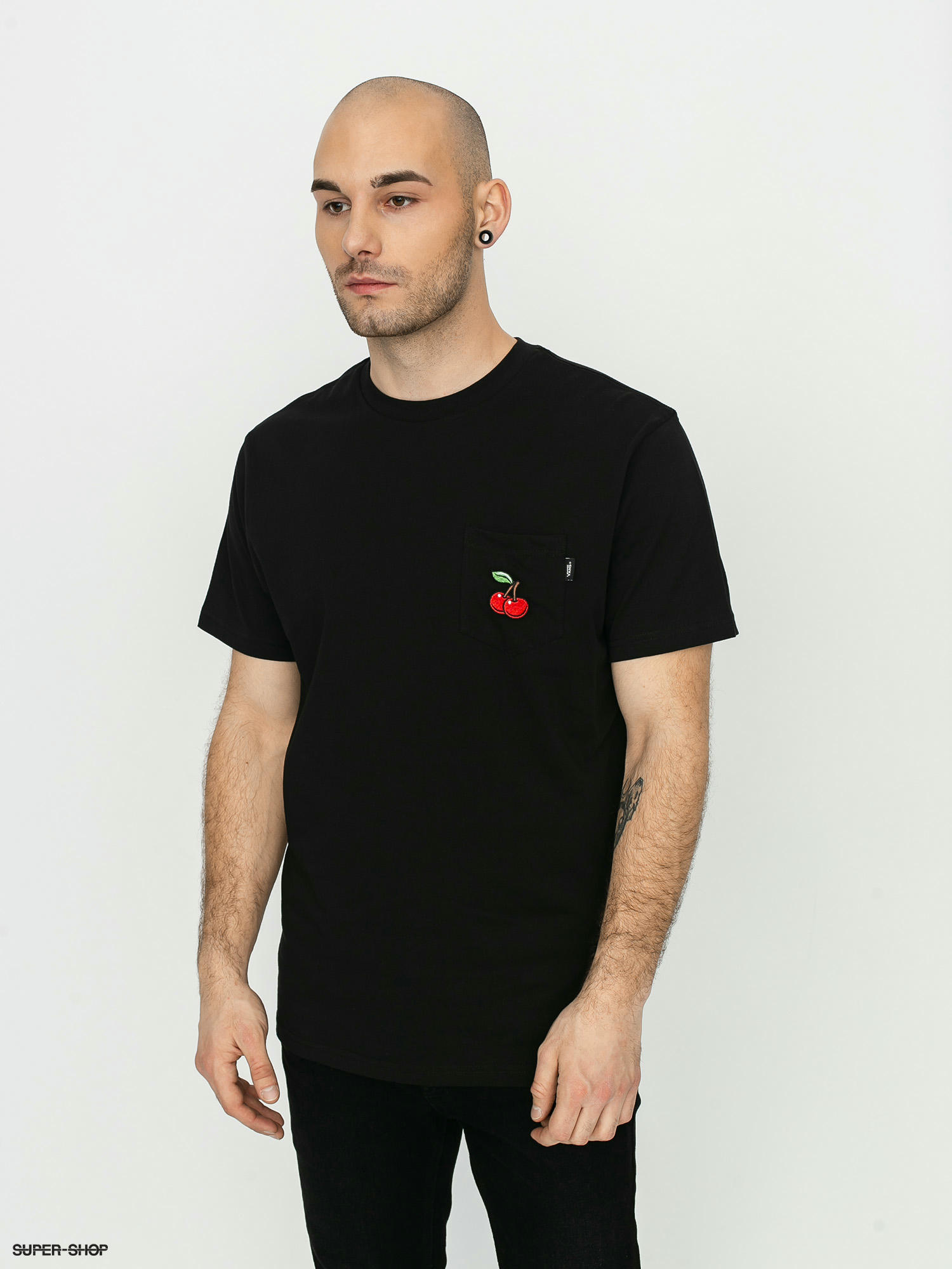 vans cherry t shirt