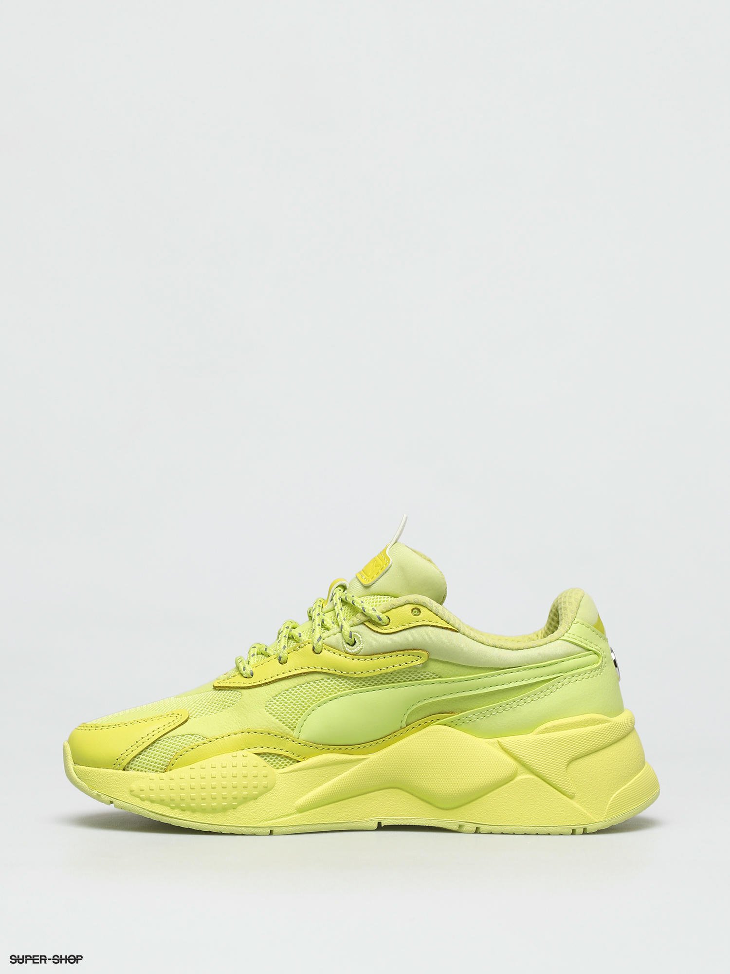 Lime green sales puma shoes