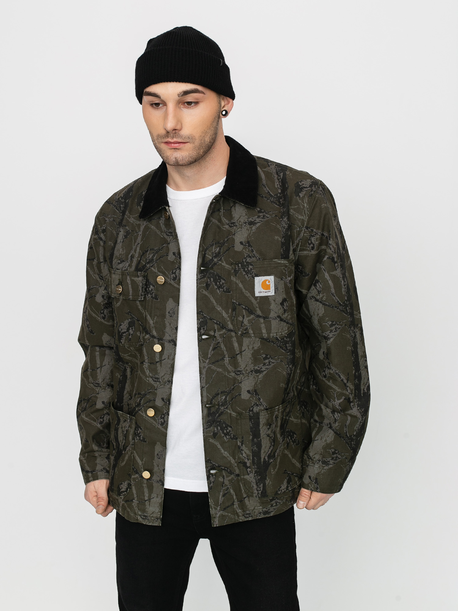 Carhartt WIP Michigan Coat Jacke (camo tree green)