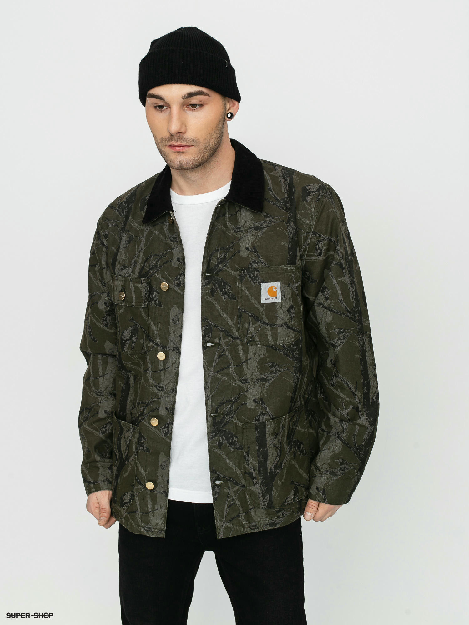 carhartt wip camo jacket