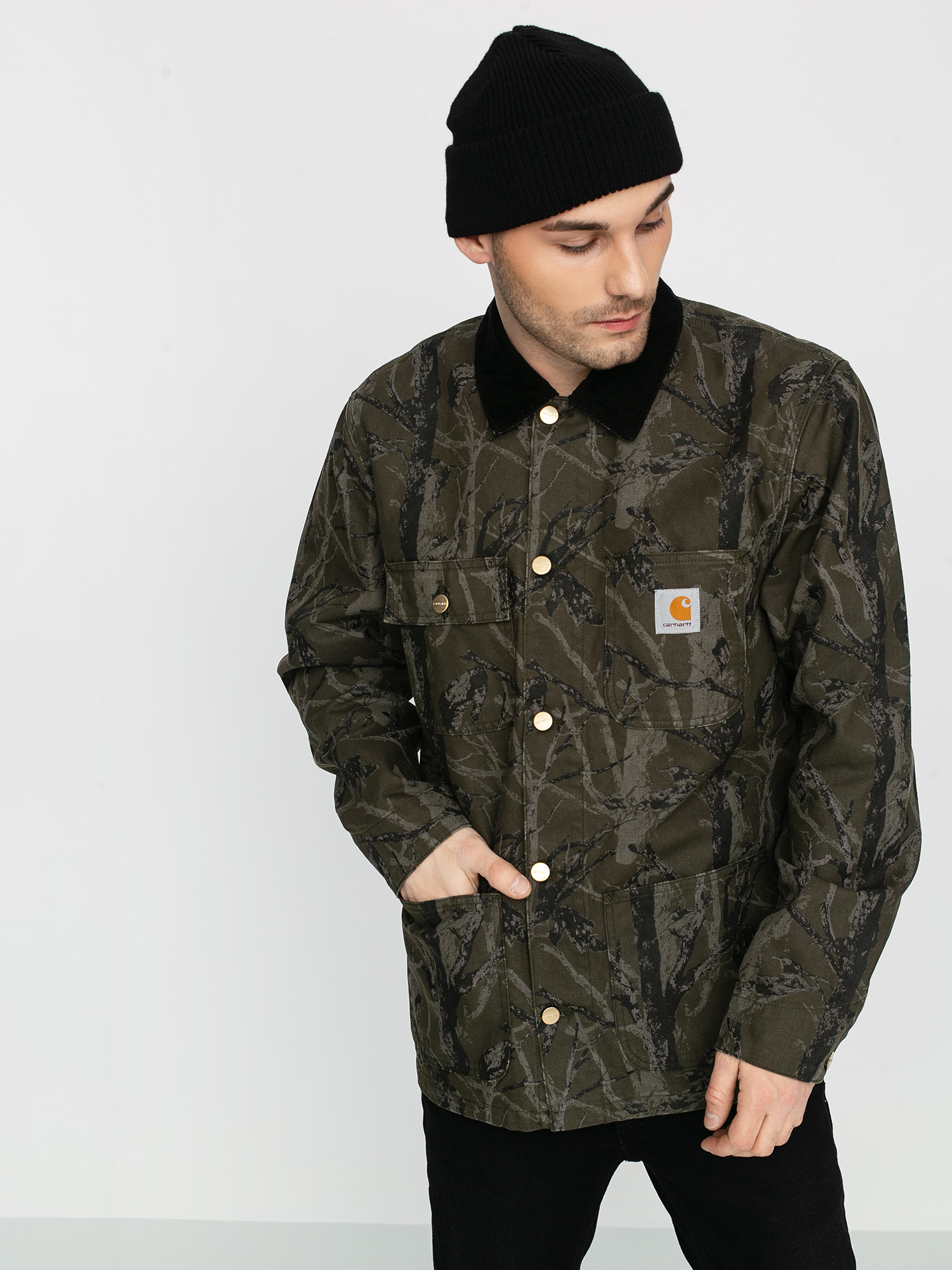 Carhartt WIP Michigan Coat Jacket (camo tree green)