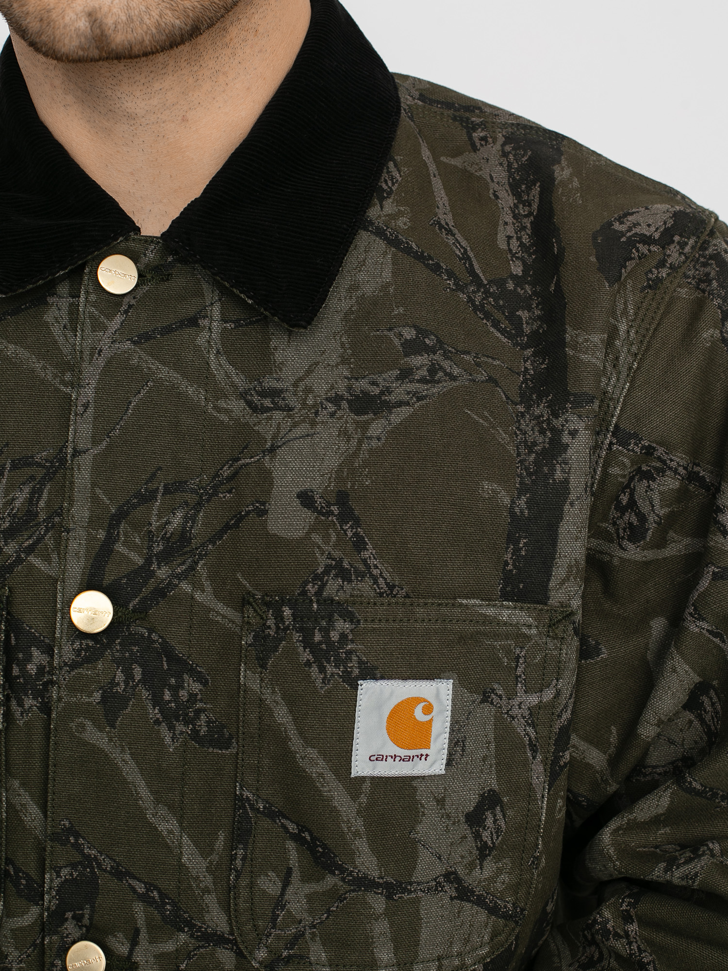 Carhartt WIP Michigan Coat Jacke (camo tree green)