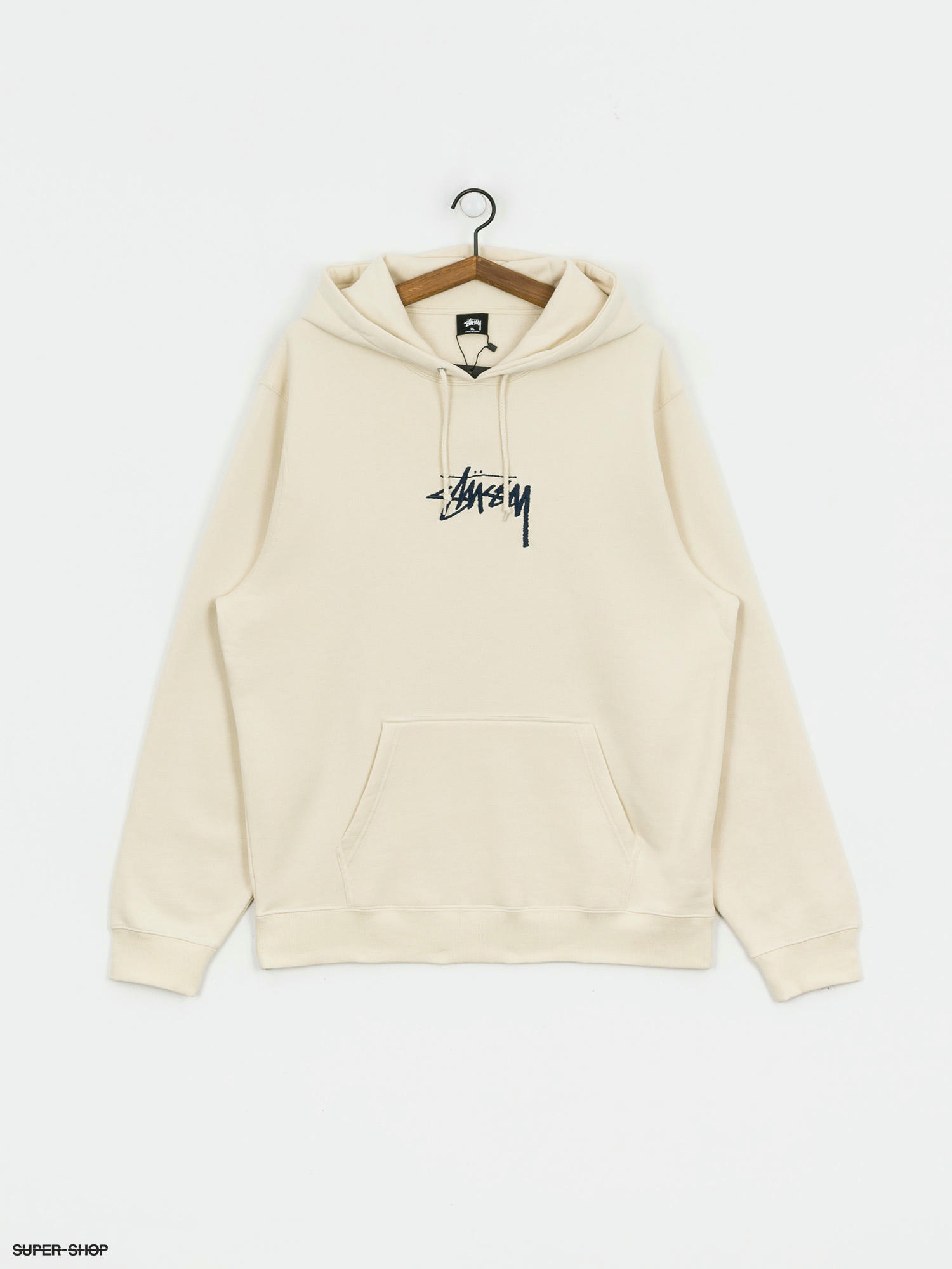 stussy hoodie beige
