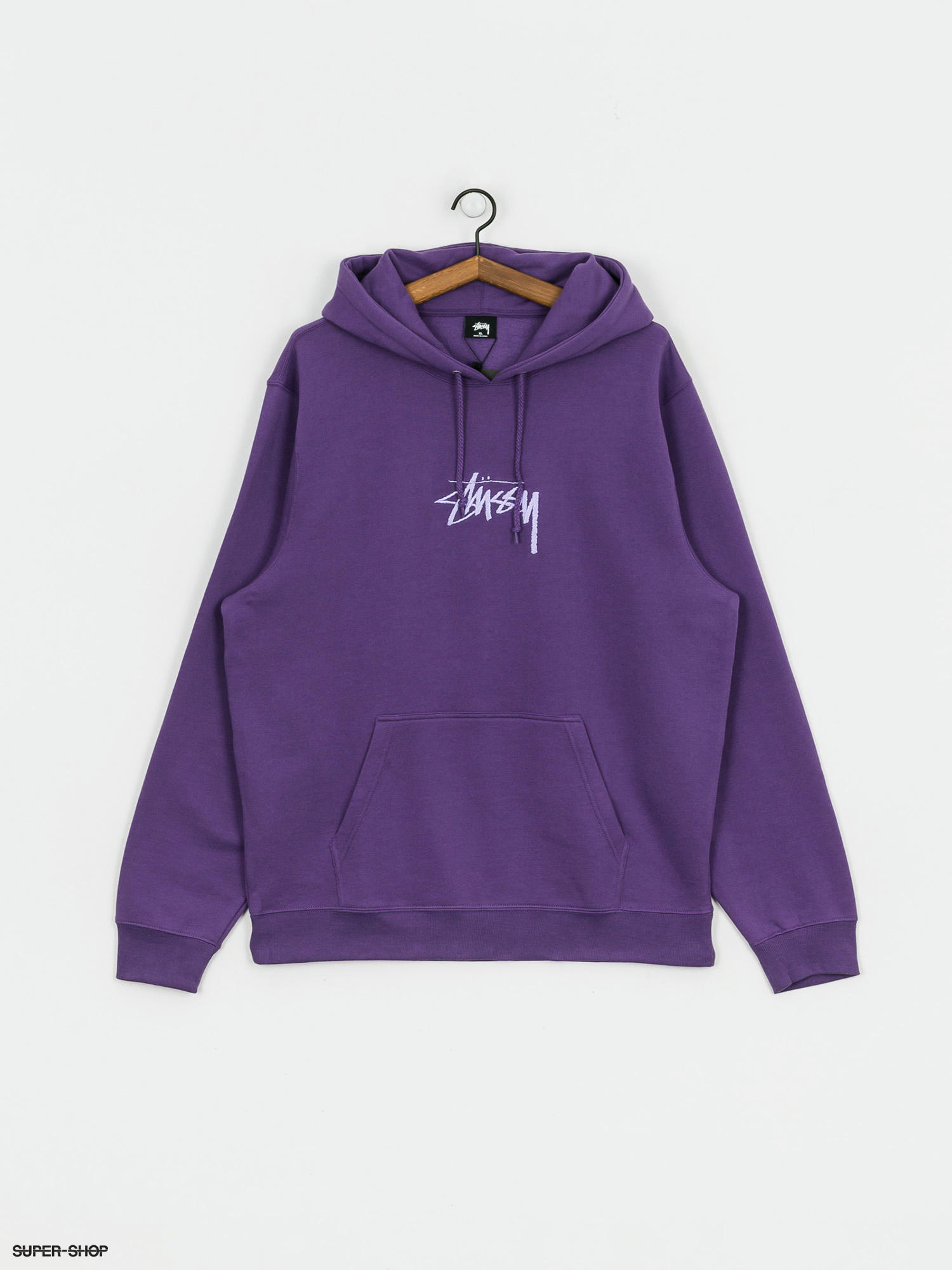 stussy purple hoodie